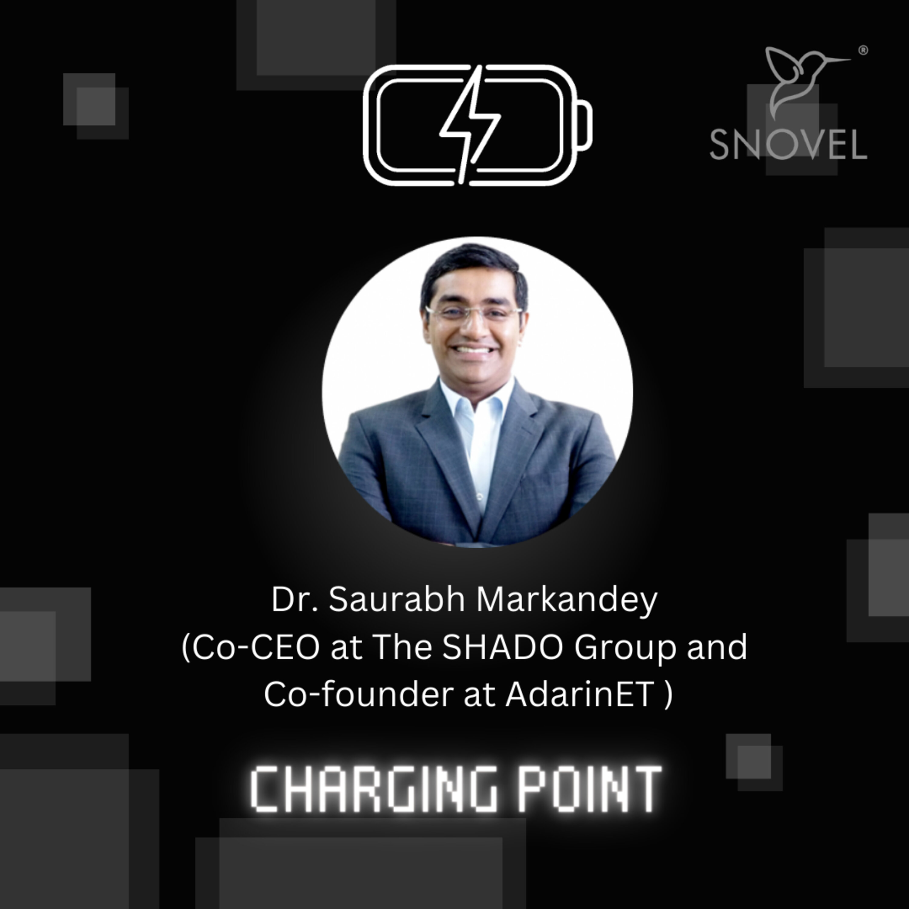 चार्जिंग पॉइन्ट : डॉ. सौरभ मार्कंडेय  Charging Point-Dr. Saurabh Markandeya