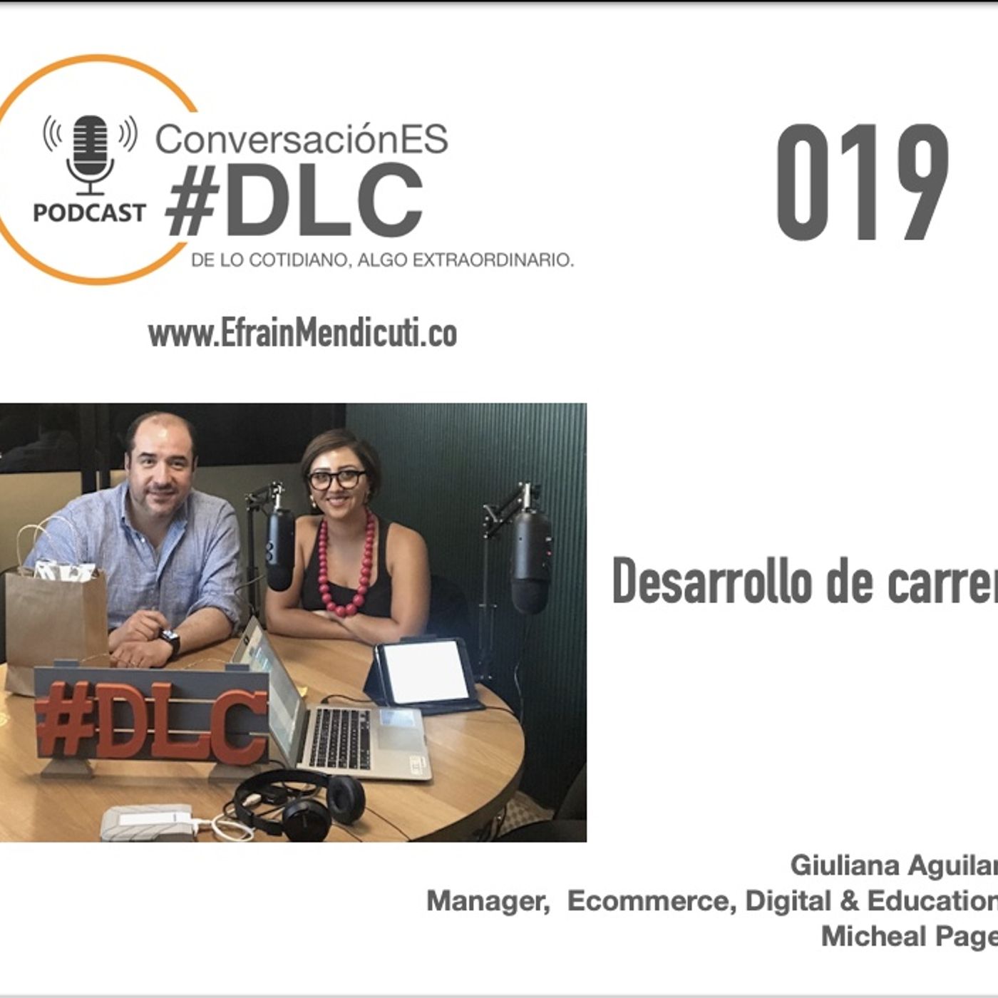 EntreMentorES #DLC 019 con Giuliana Aguilar episode artwork