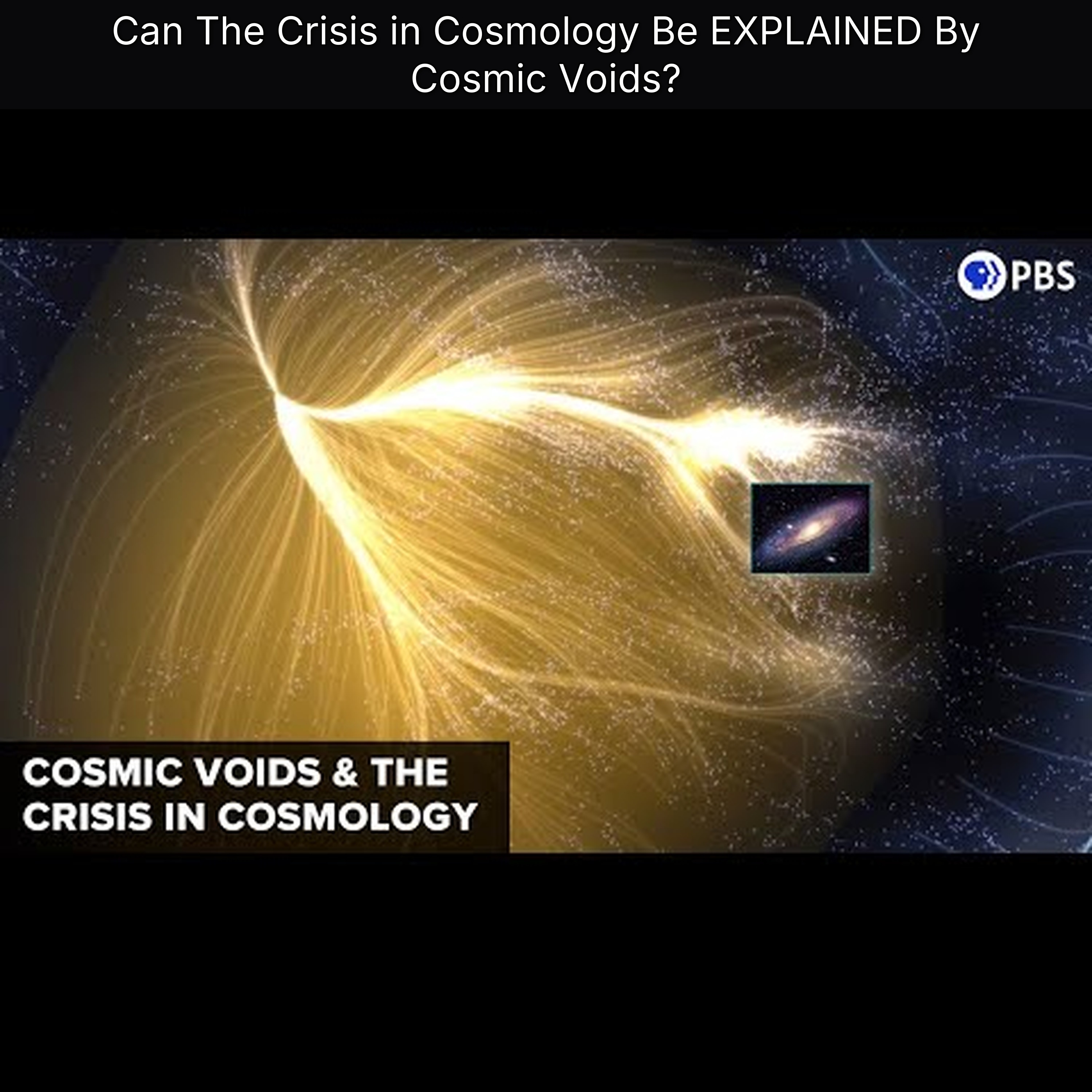 Can The Crisis in Cosmology Be EXPLAINED By Cosmic Voids?