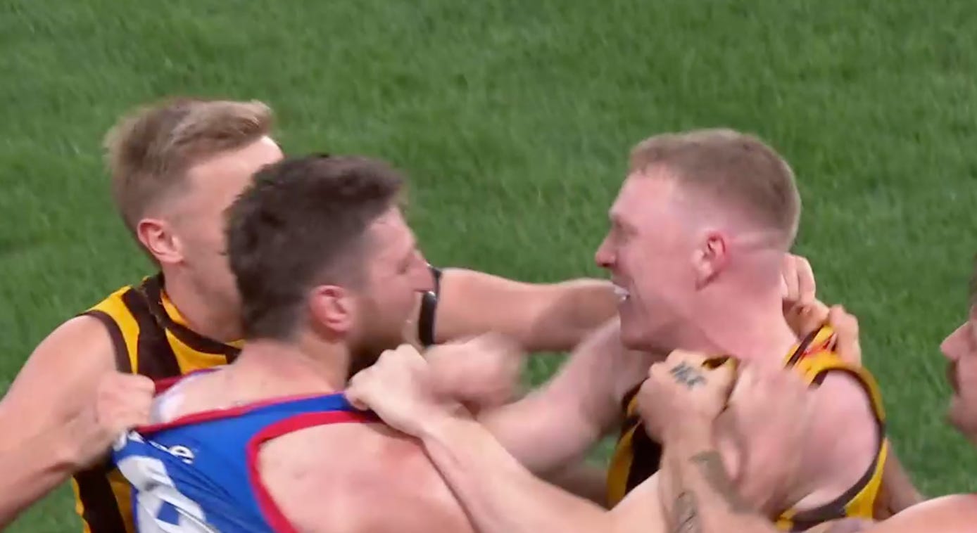 Player Ratings: Hawks vs Bulldogs (R14) episode artwork