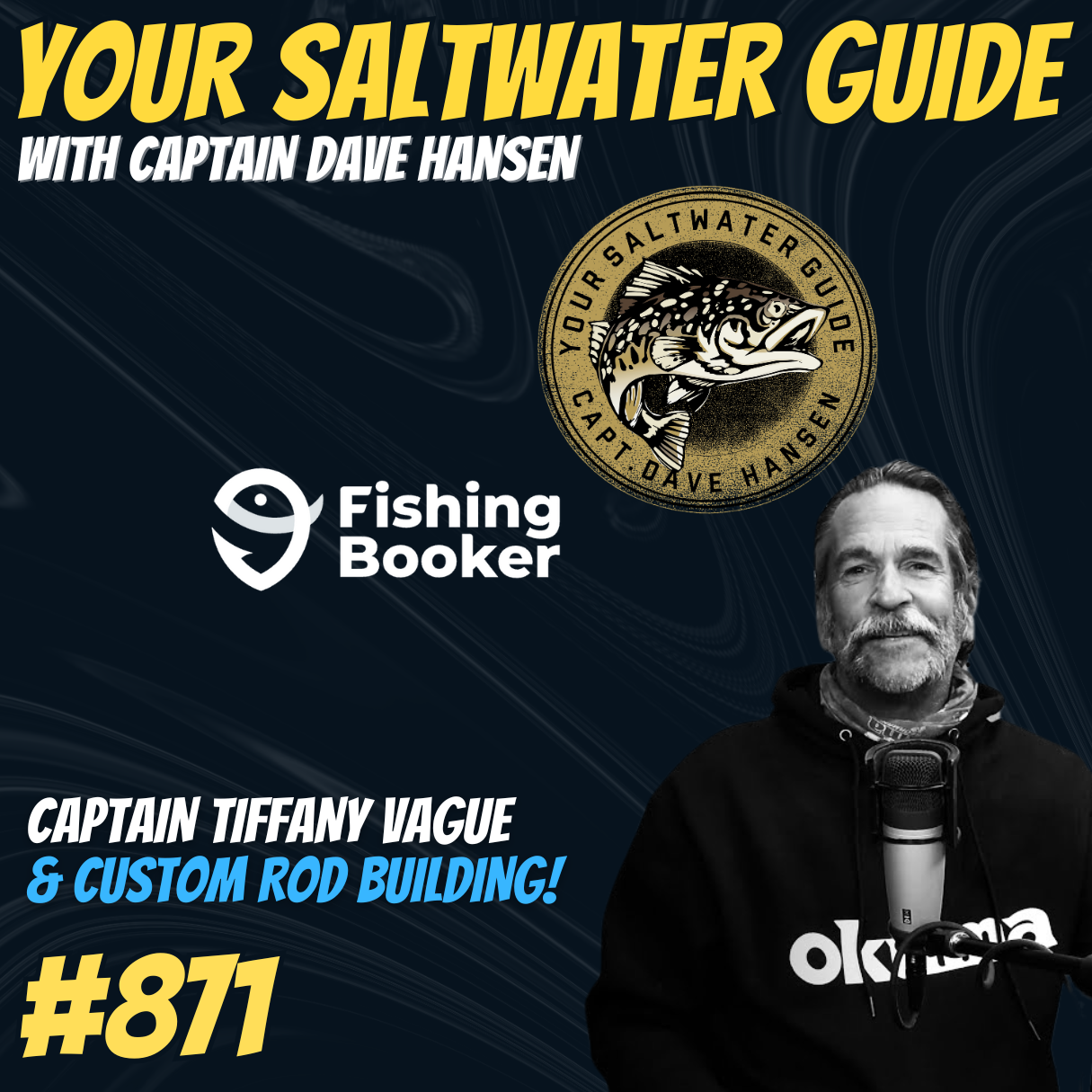 Custom Fishing Rods with Captain Tiffany Vague! #871