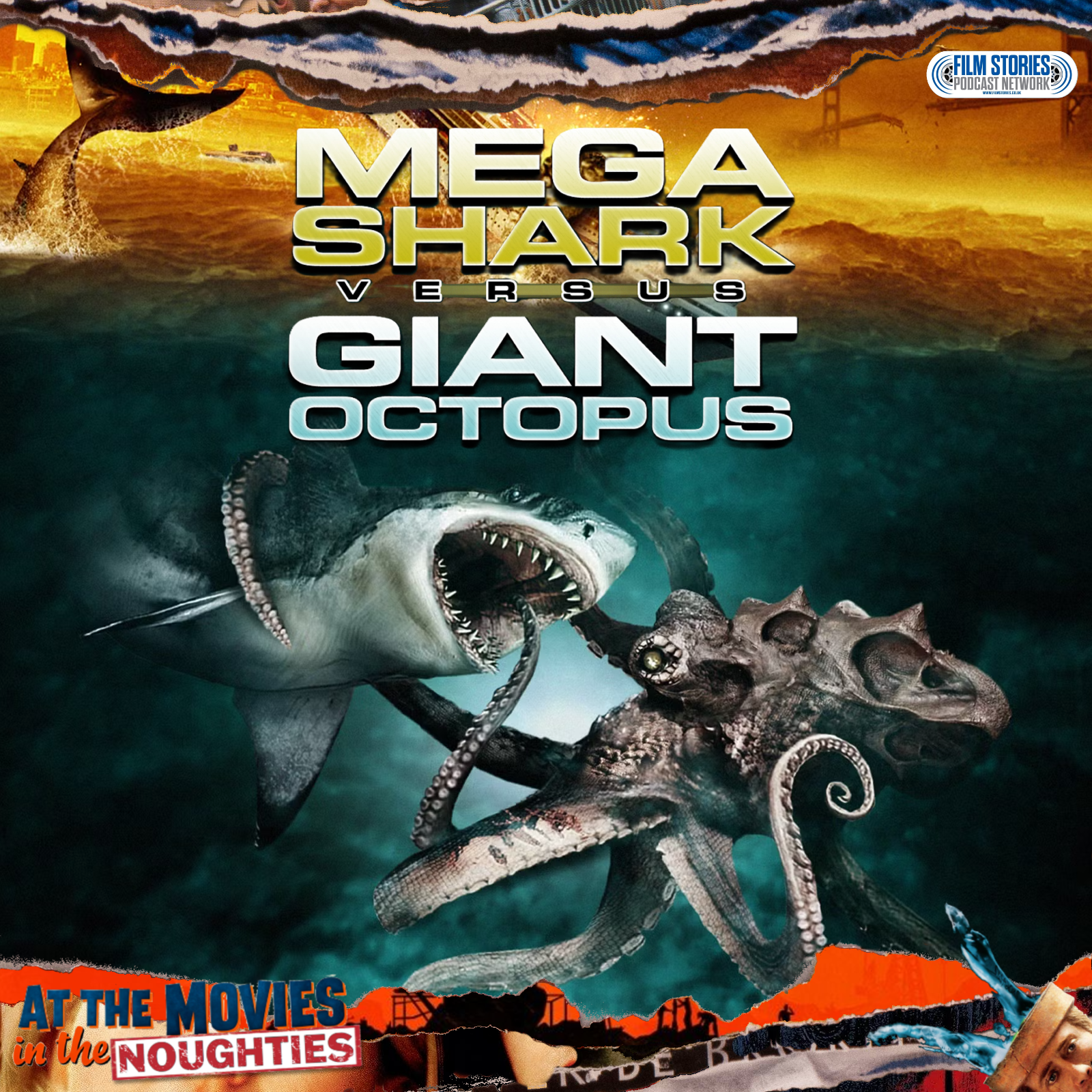 Mega Shark Versus Giant Octopus (2009) ft Mark Adams episode artwork