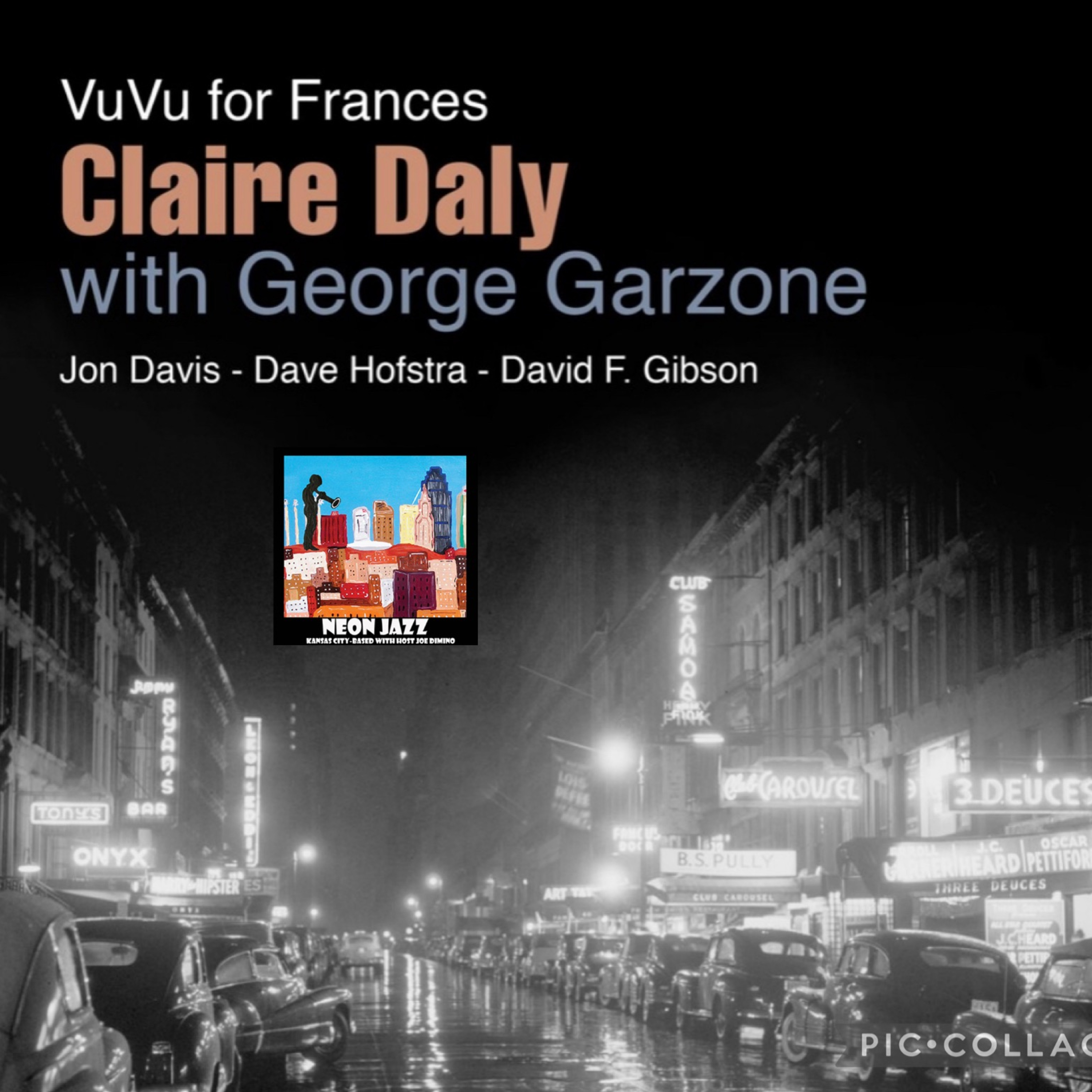 Jazz Baritone Saxophonist Claire Daly on the new 2023 CD VuVu For Frances