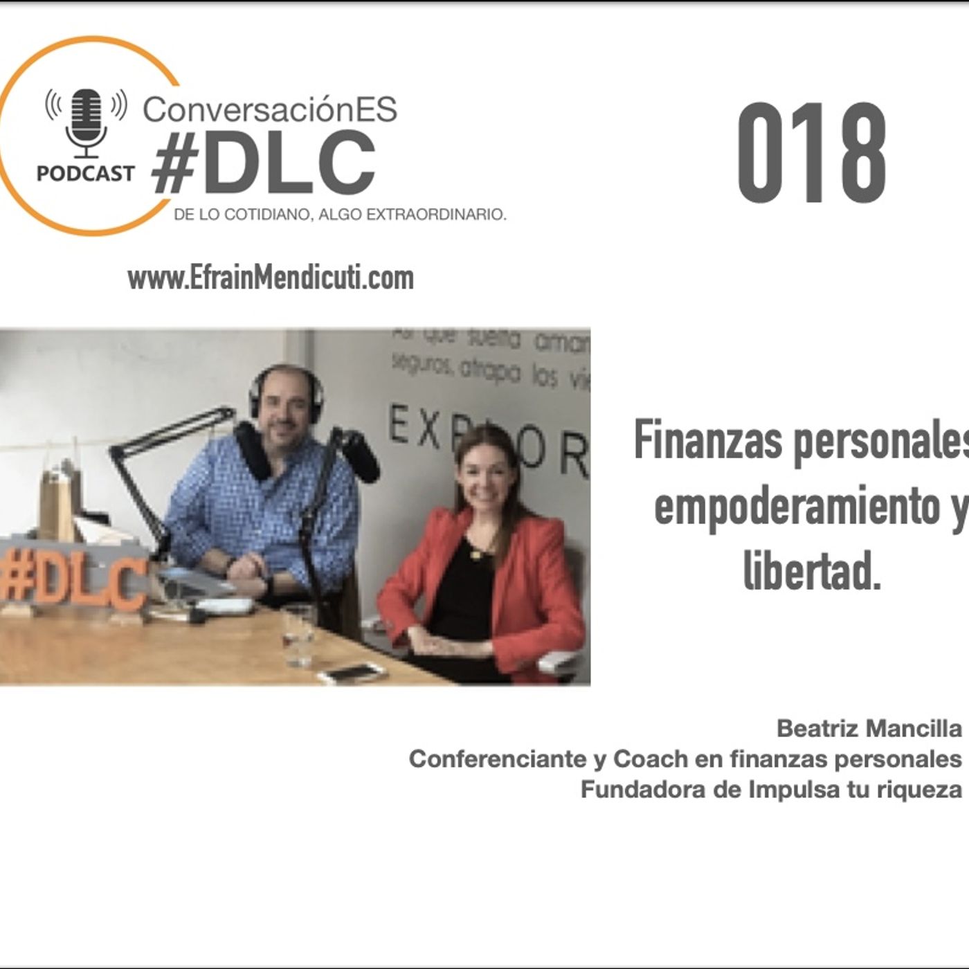 EntreMentorES #DLC 018 con Beatriz Mancilla episode artwork