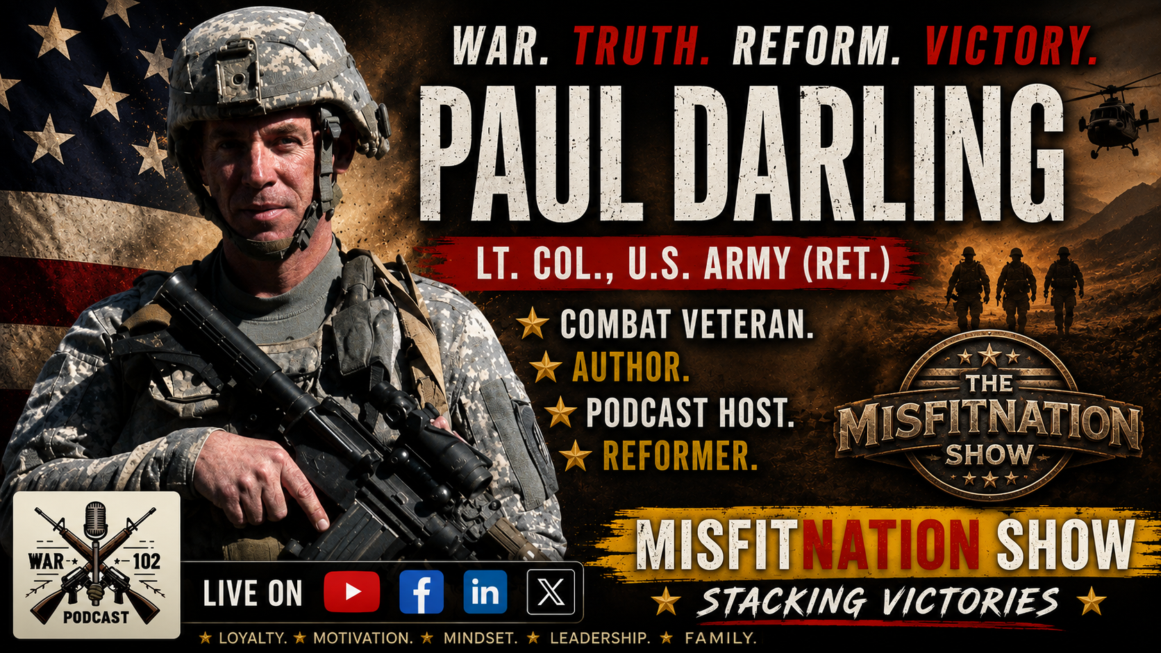 Combat Leadership, Afghanistan & America's Military Future with Lt. Col. Paul Darling