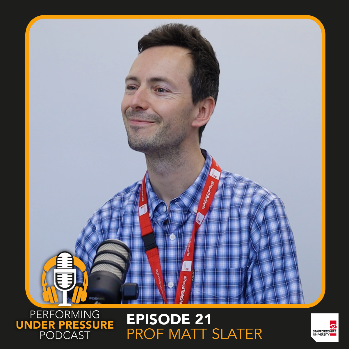 EP21: Prof Matt Slater (Professor of Sport and Exercise Psychology at Staffordshire University) episode artwork