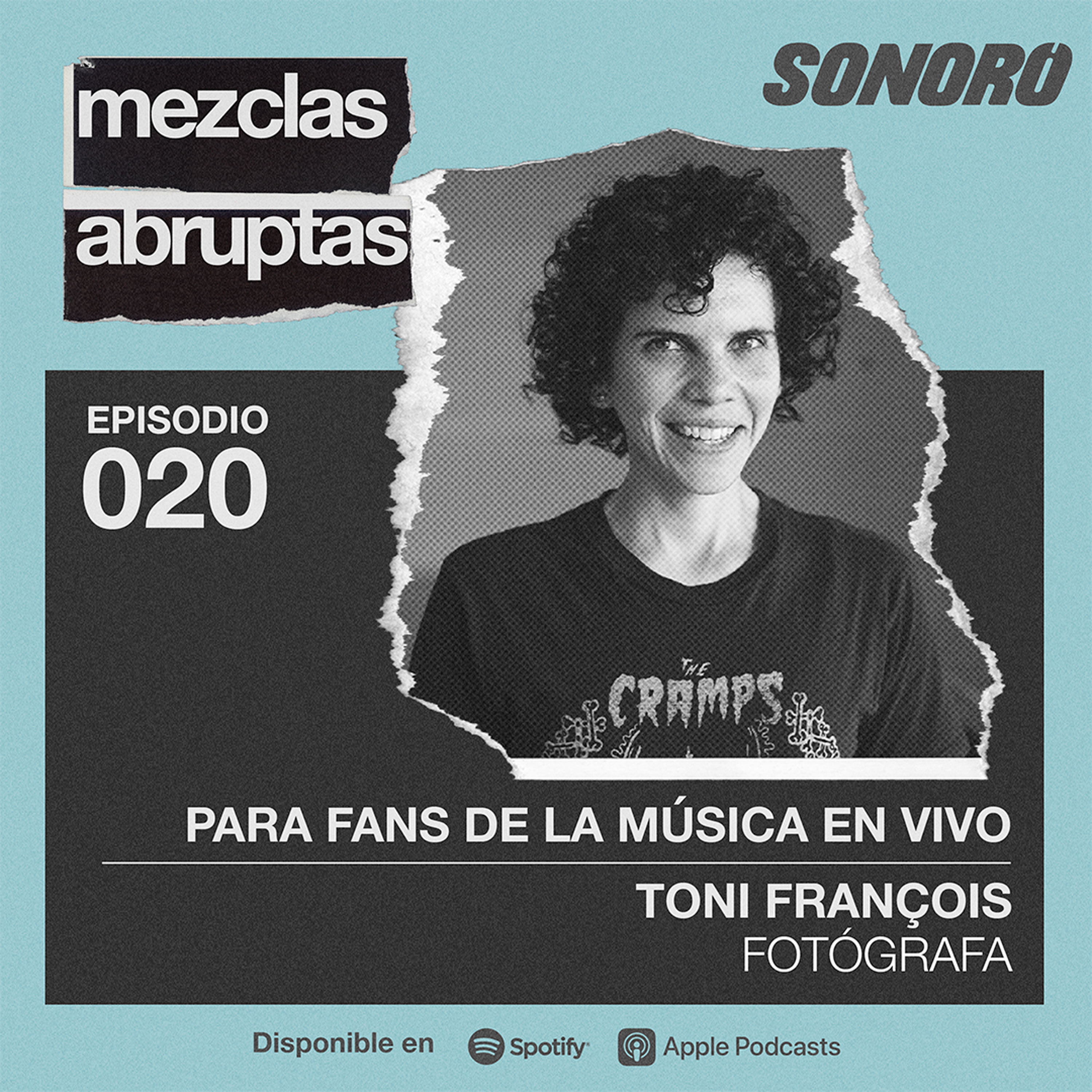Para fans de la música en vivo - Toni François, Fotógrafa