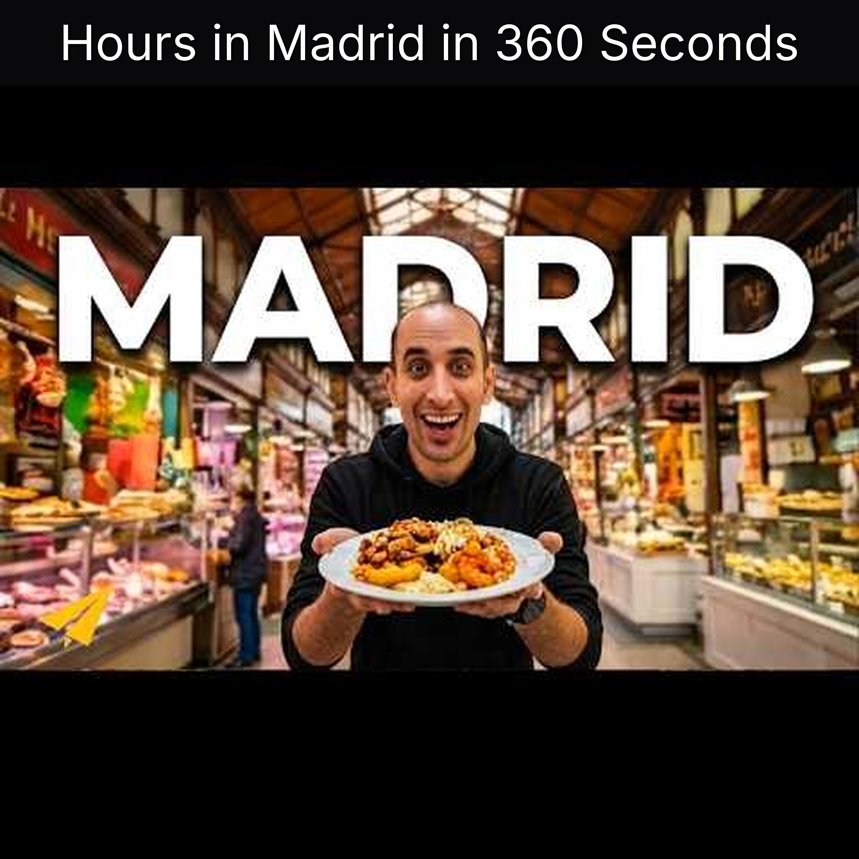 Hours in Madrid in 360 Seconds