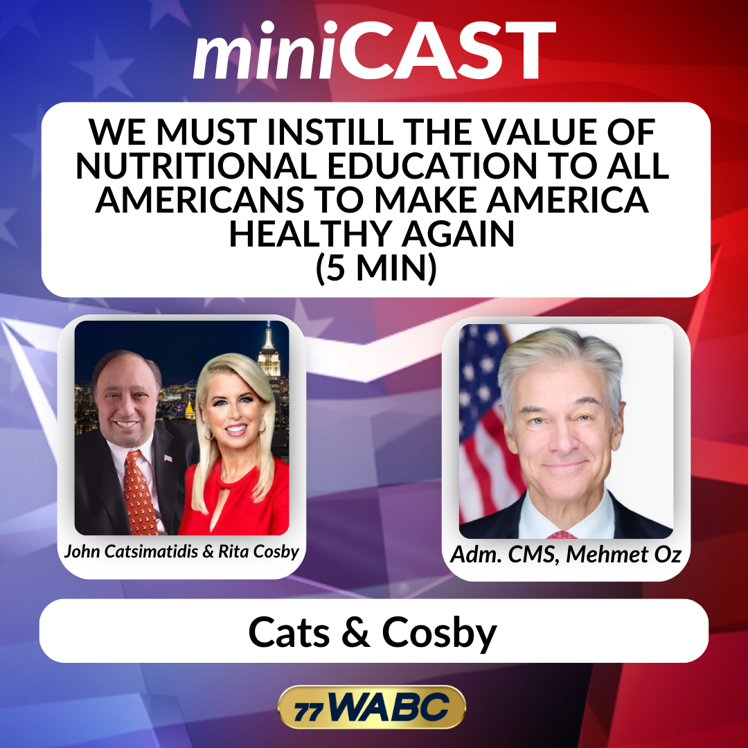 Dr. Mehmet Oz: We Must Instill the Value of Nutritional Education to All Americans to Make America Healthy Again (5 min)