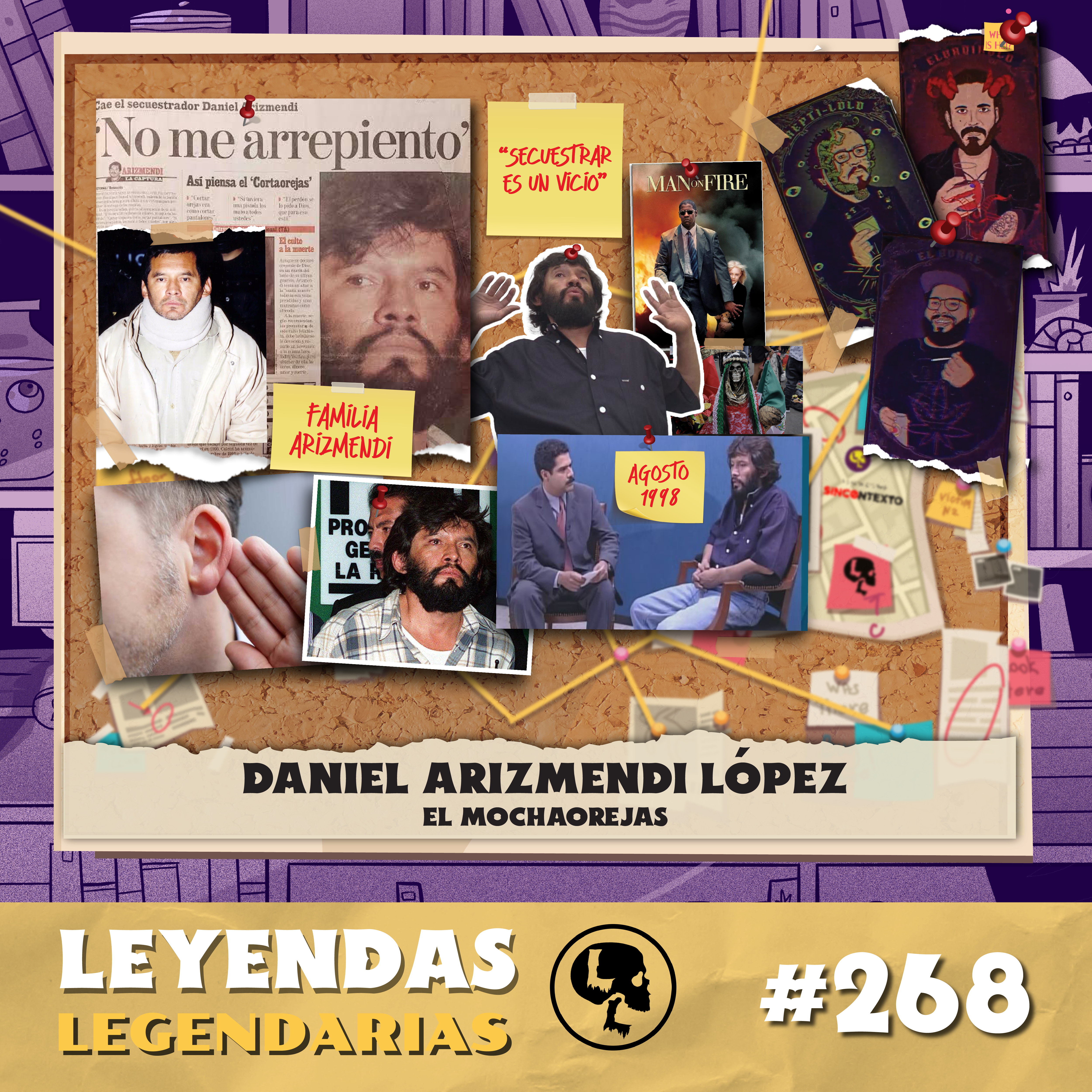 Daniel Arizmendi López: El Mochaorejas (con Sandro Ruiz) | Leyendas Legendarias E267 episode artwork
