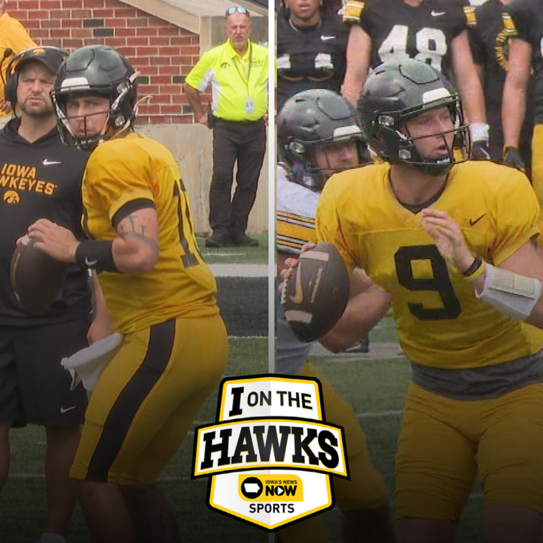 Iowa QB battle over? Hecklinski shines at Kids' Day open practice, Hank Brown struggles episode artwork