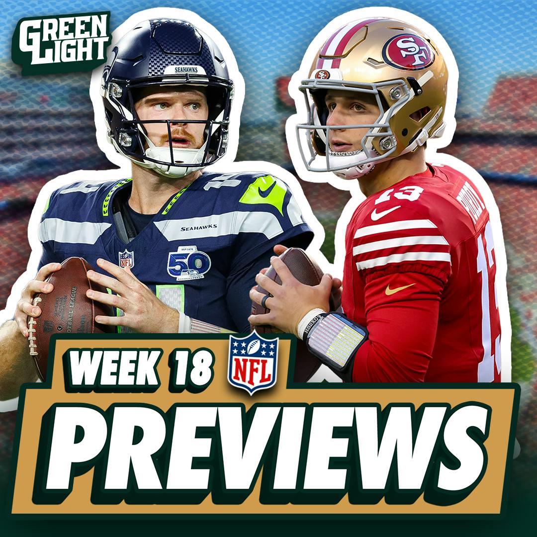 49ers-Seahawks Battle For NFC's #1 Seed + Steelers-Ravens & Panthers-Bucs | NFL WK 18 Previews 49ers-Seahawks Battle For NFC's #1 Seed + Steelers-Ravens & Panthers-Bucs | NFL WK 18 Previews