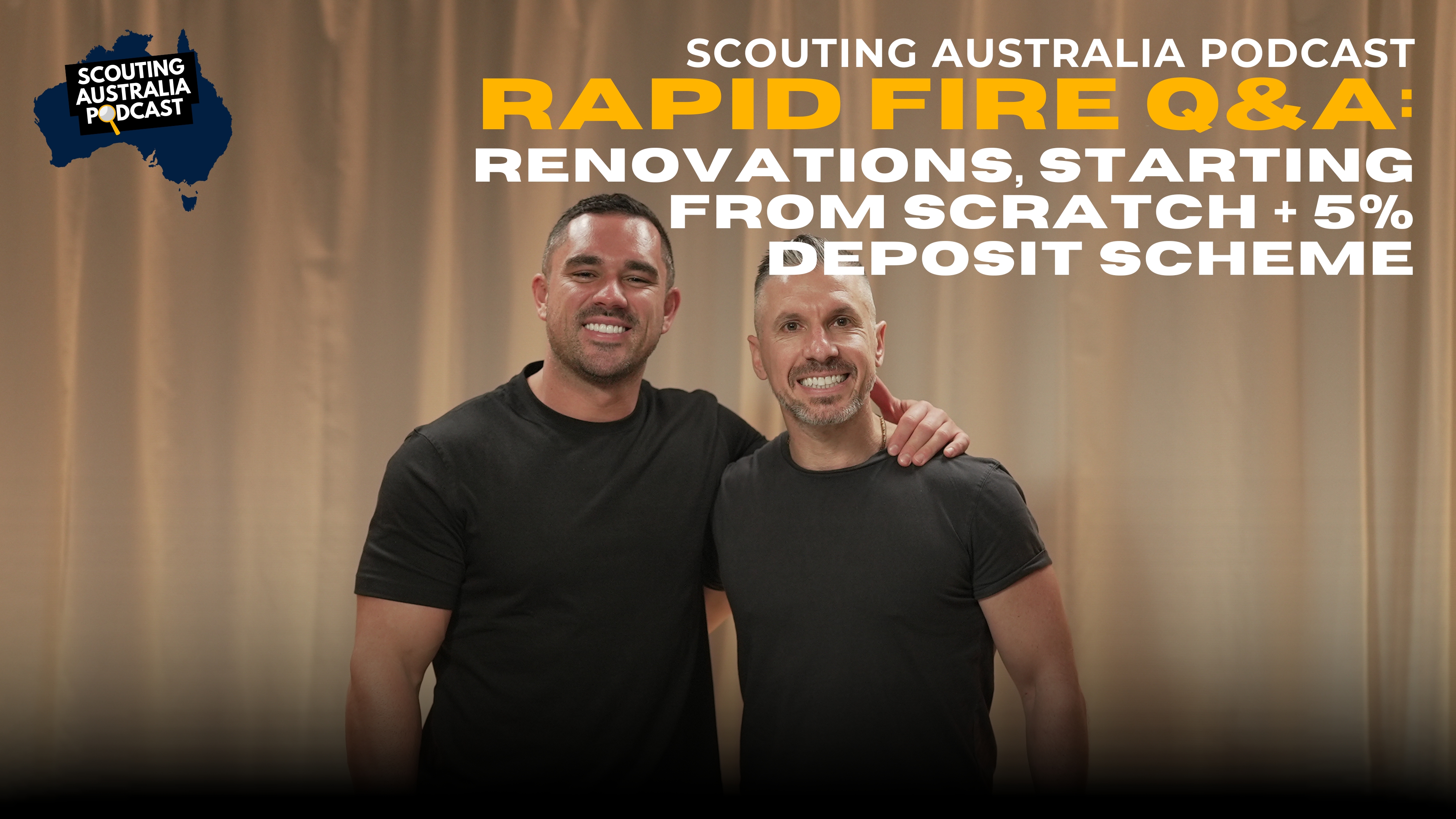 Rapid Fire Q&A: Renovations, Starting From Scratch + 5% Deposit Scheme episode artwork
