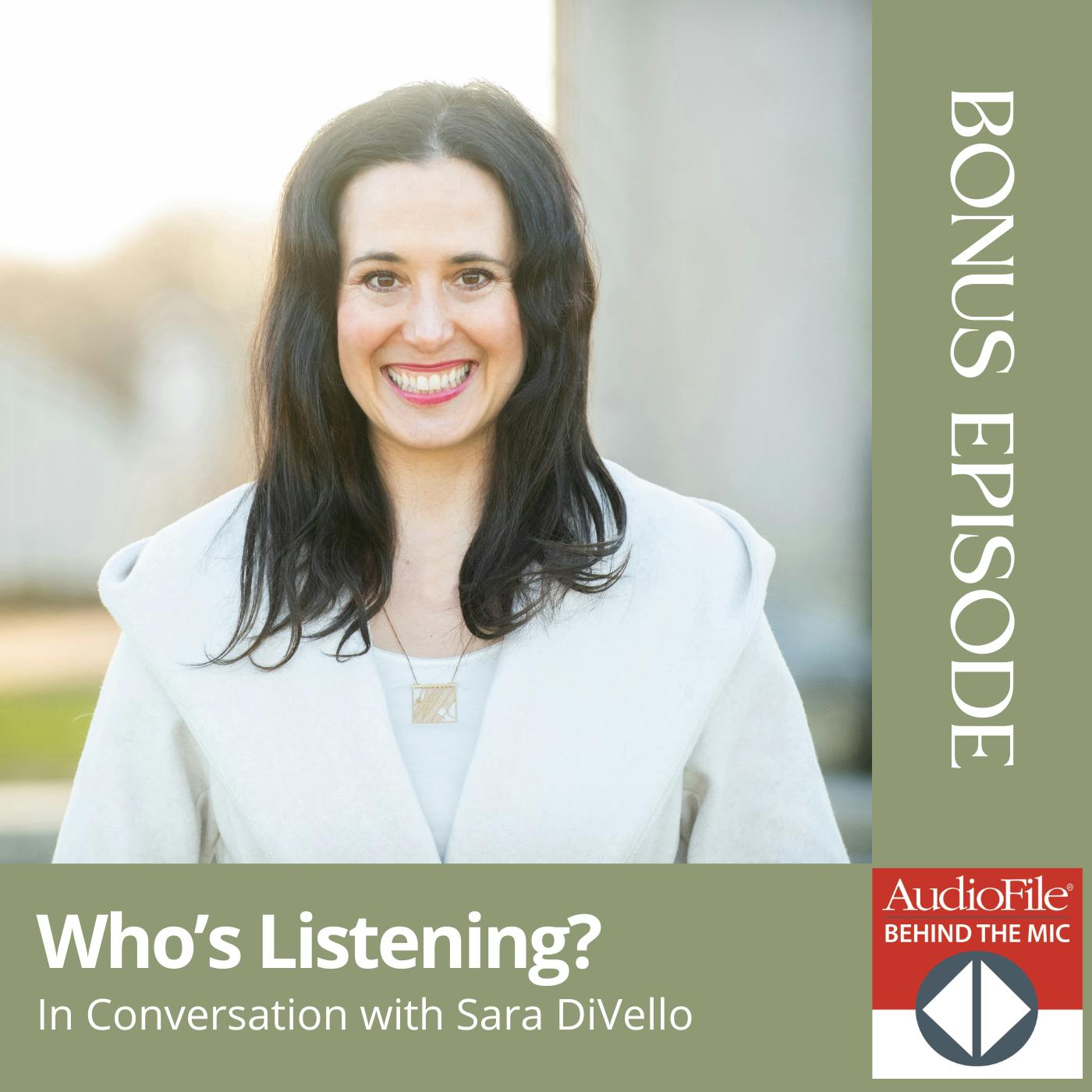 Who’s Listening? Author Sara DiVello Who’s Listening? Author Sara DiVello
