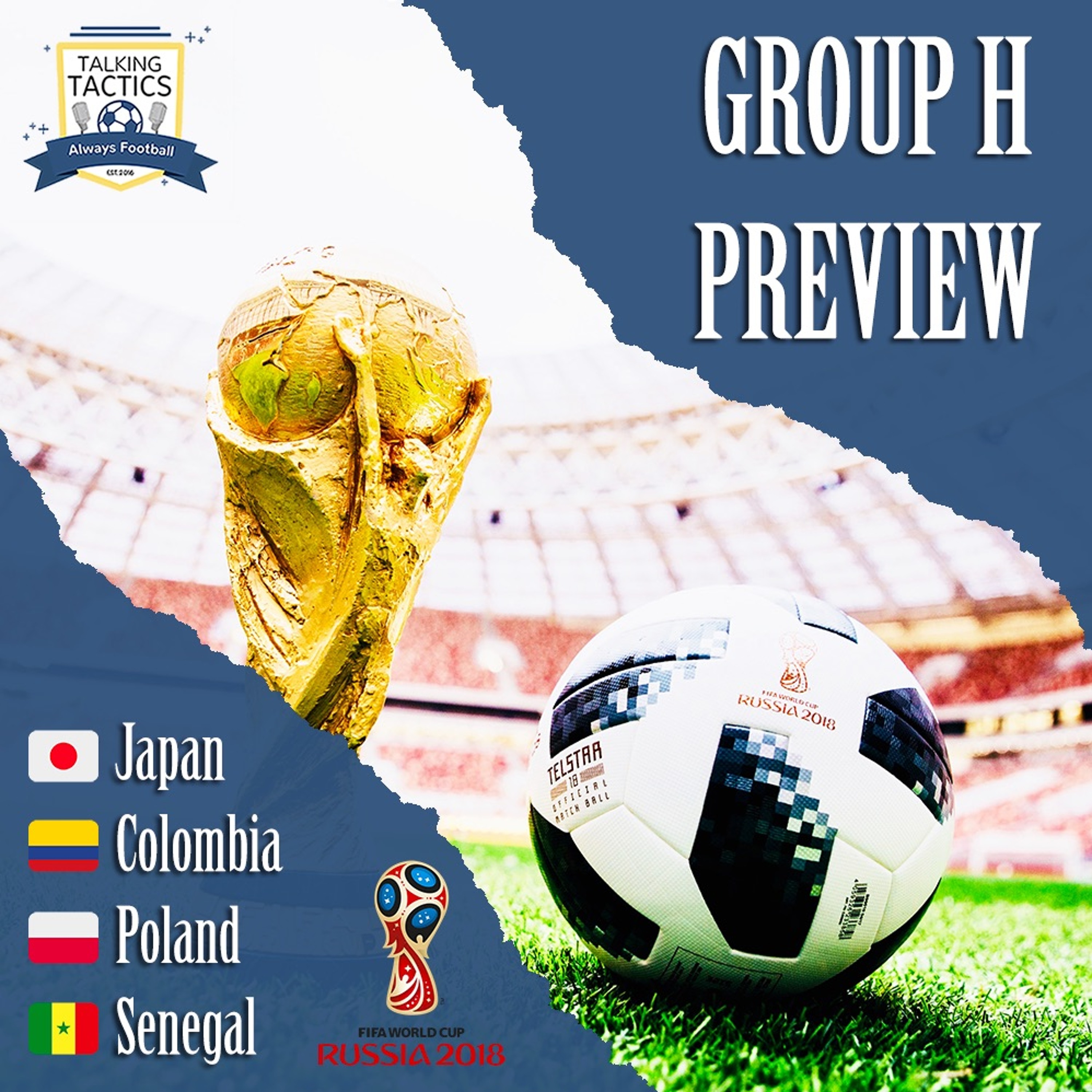 2018 World Cup | Group H: Japan, Colombia, Poland & Senegal episode artwork