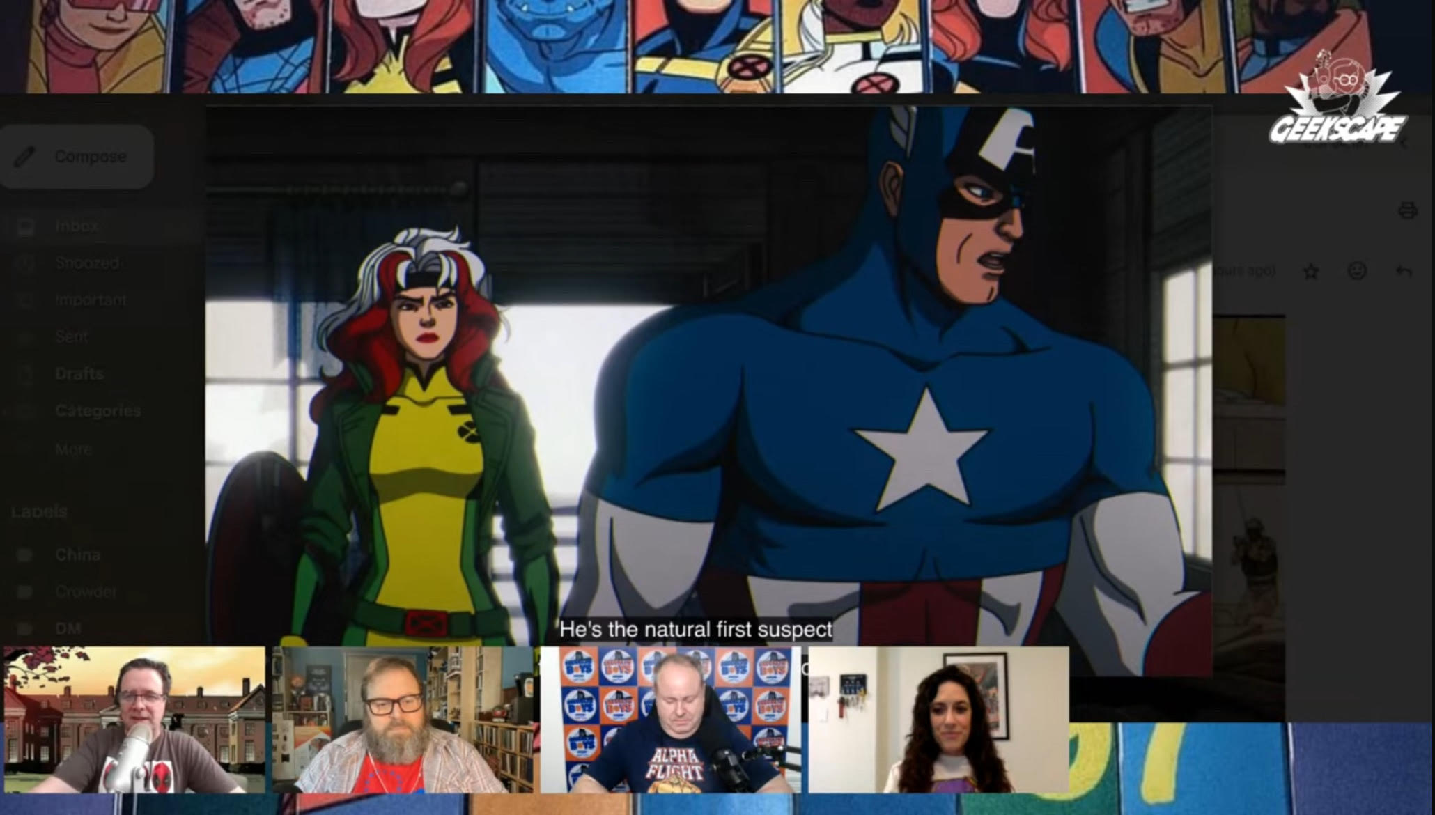 X-Men '97 Reactions : Episode 7 ("Bright Eyes") and "Deadpool & Wolverine" Trailer Reaction episode artwork