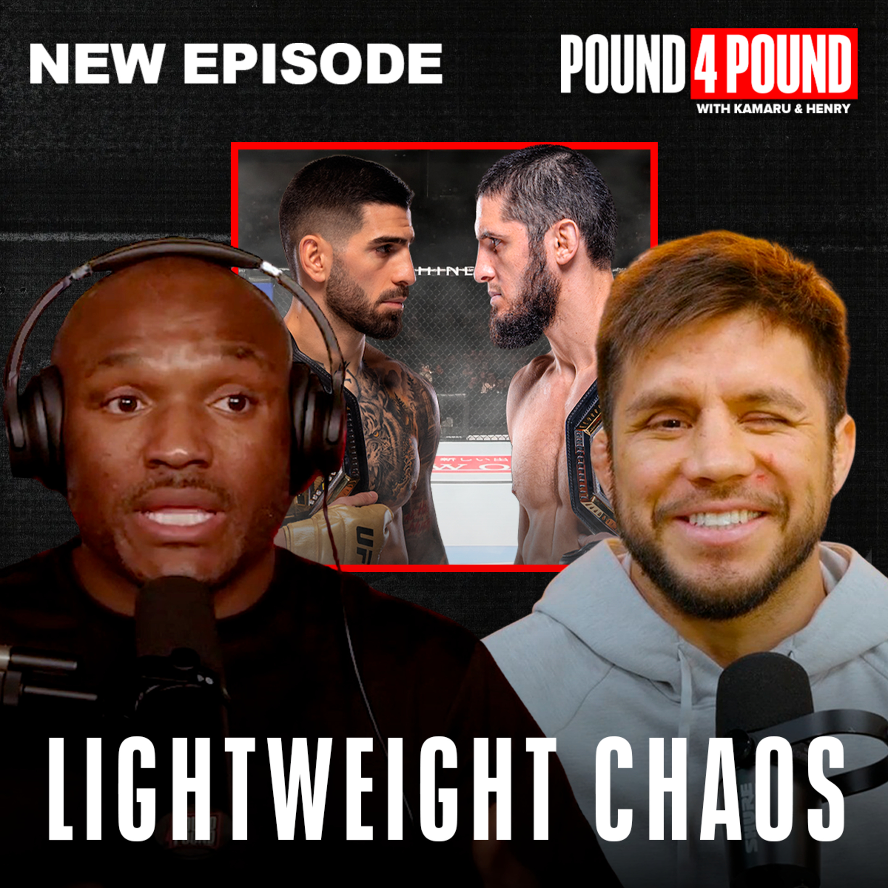 UFC 313 Drama, Illa Topuria vs Islam, Featherweight Title | Pound 4 Pound Kamaru Usman Henry Cejudo episode artwork