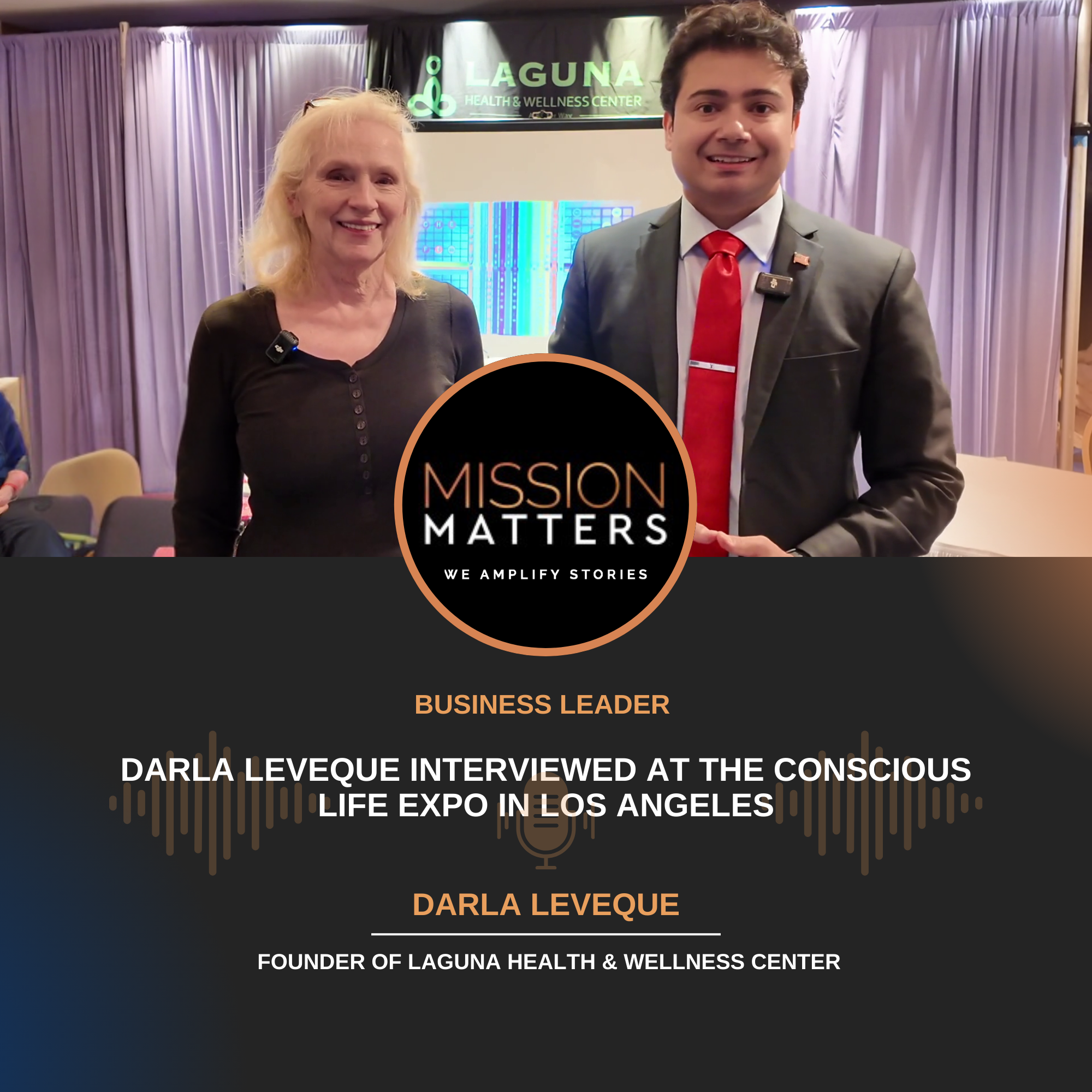 Darla LeVeque Interviewed at The Conscious Life Expo in Los Angeles