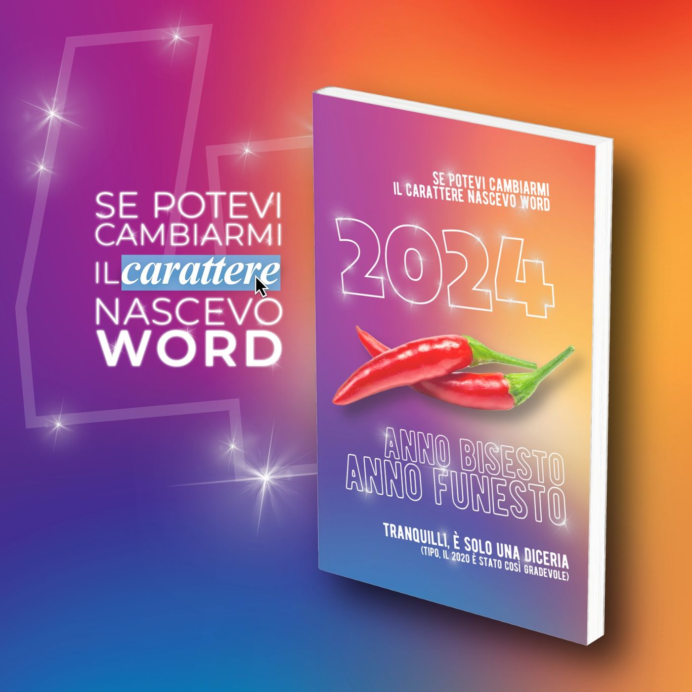 Se potevi cambiarmi il carattere nascevo word