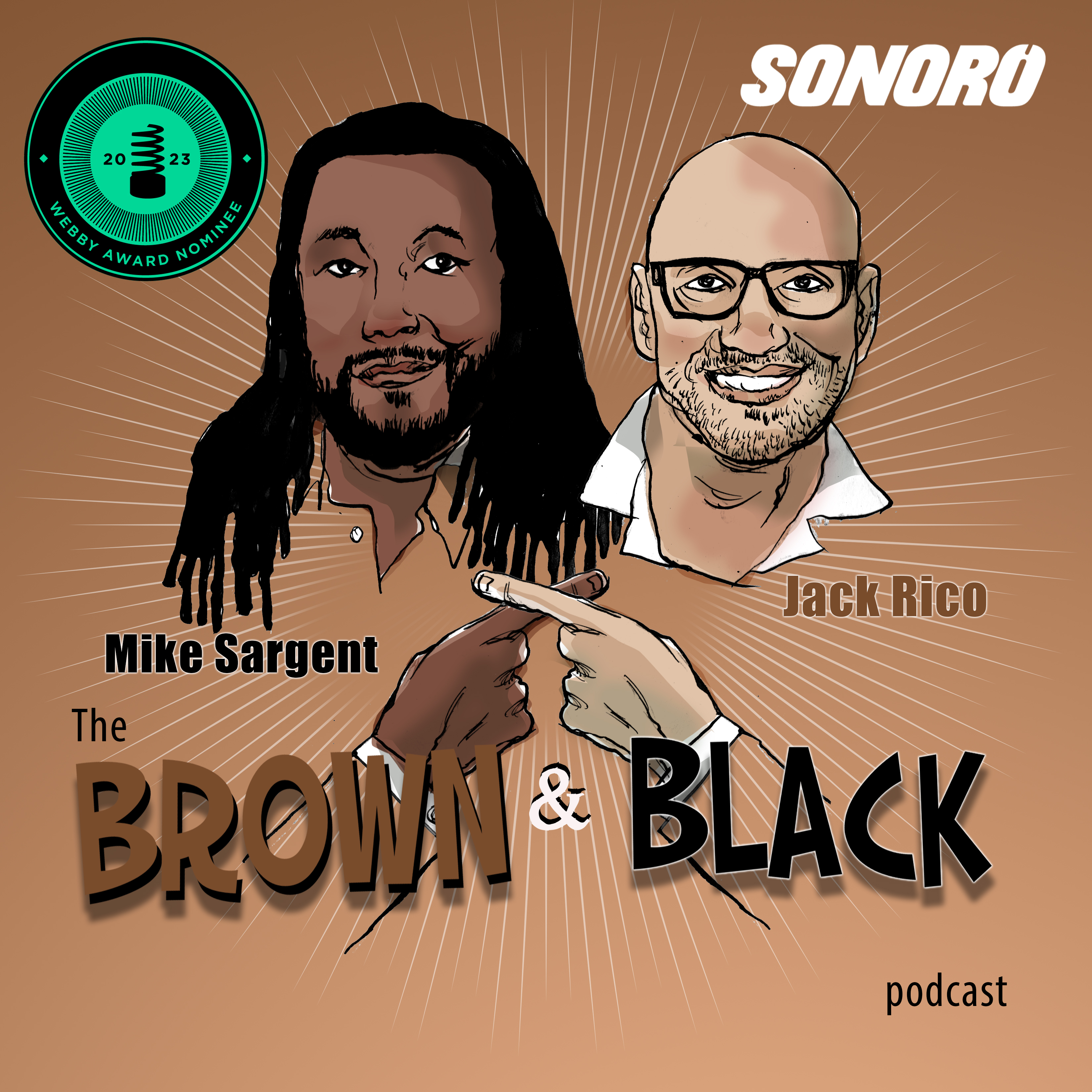 Brown & Black cover