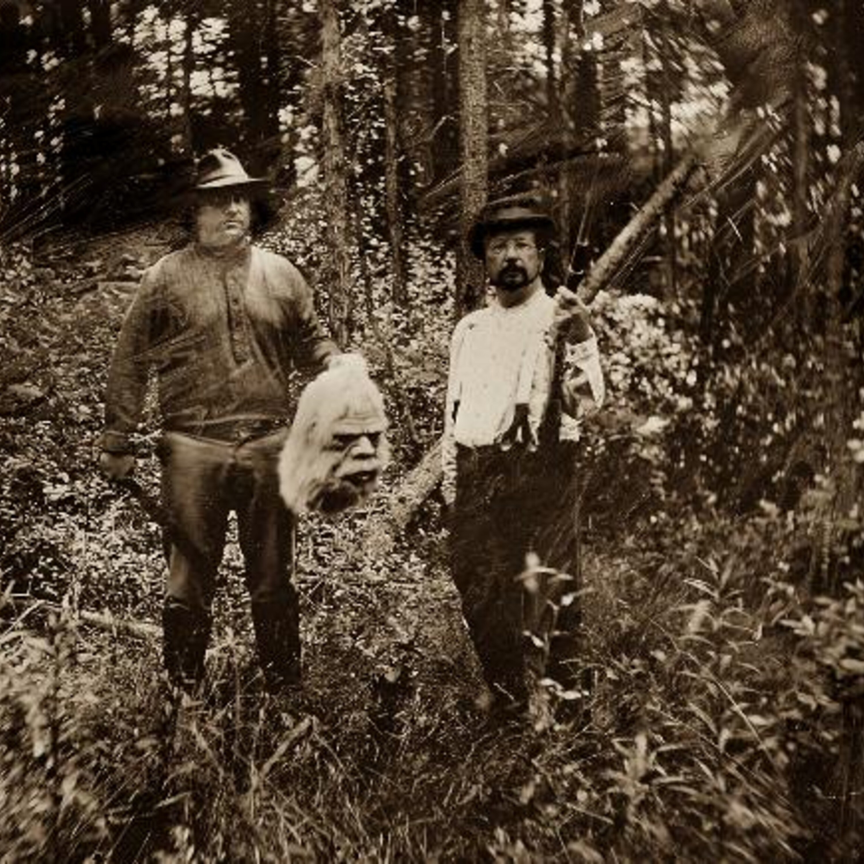 History Bigfoot and Wild Men - A Monsters Lounge Podcast