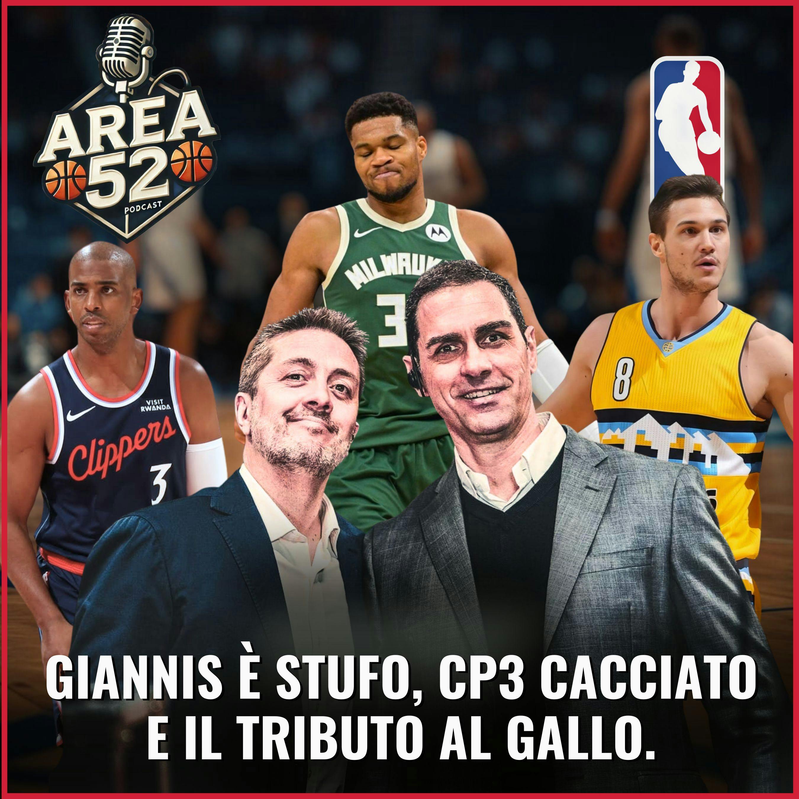 NBA 2025/26 - Giannis è stufo, CP3 cacciato e il tributo al Gallo.