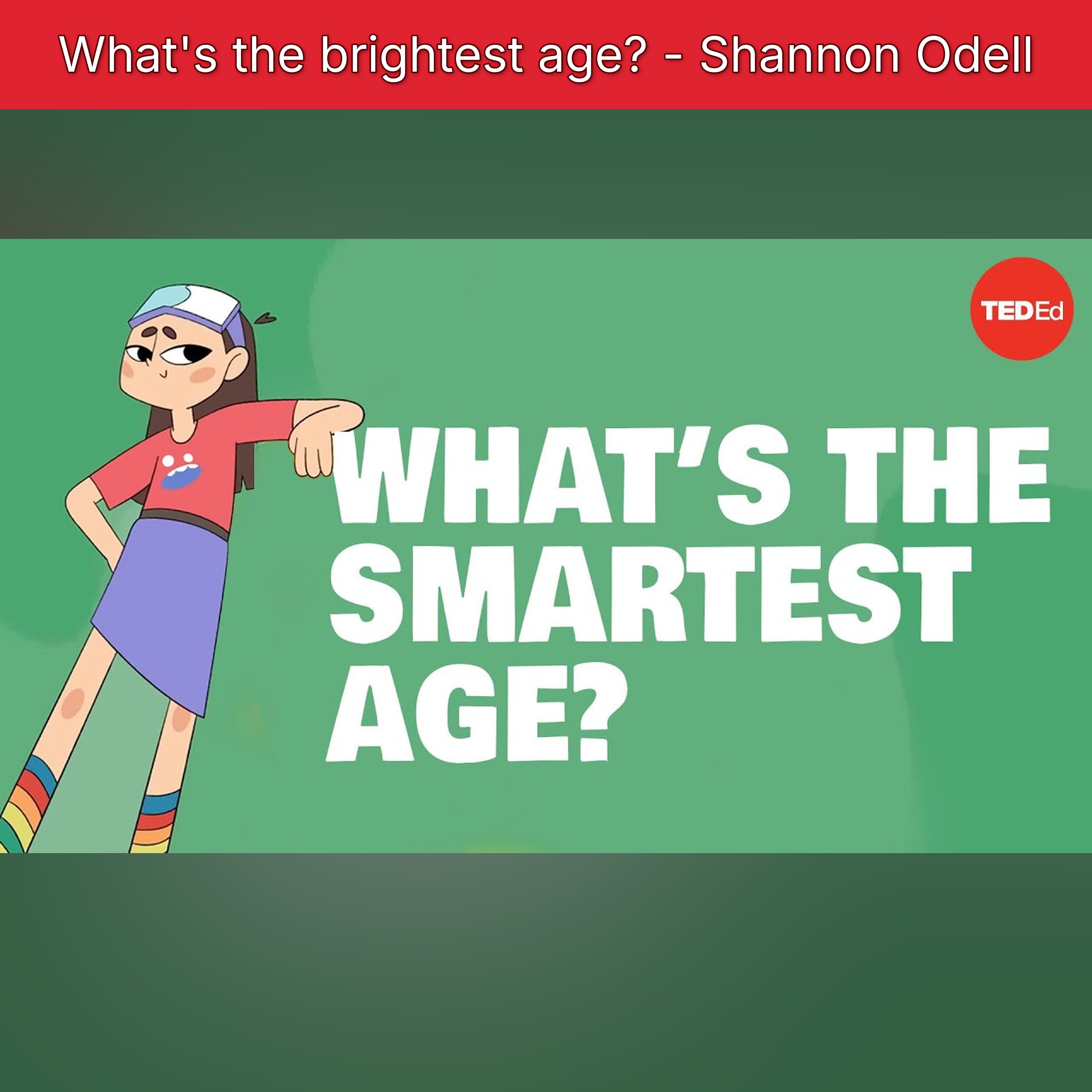 What's the brightest age? - Shannon Odell episode artwork