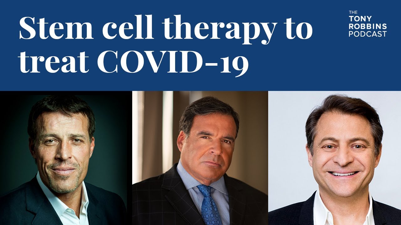Stem Cell Therapy For COVID-19 w/ Dr. Bob Hariri and Dr. Peter Diamandis | Breakthroughs In Immunity episode artwork