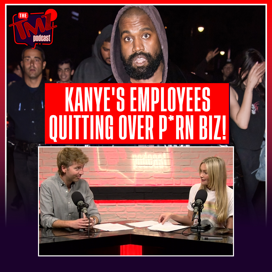 Kanye's Employees Are Quitting! They're Pissed Over His Yeezy P*rn Business