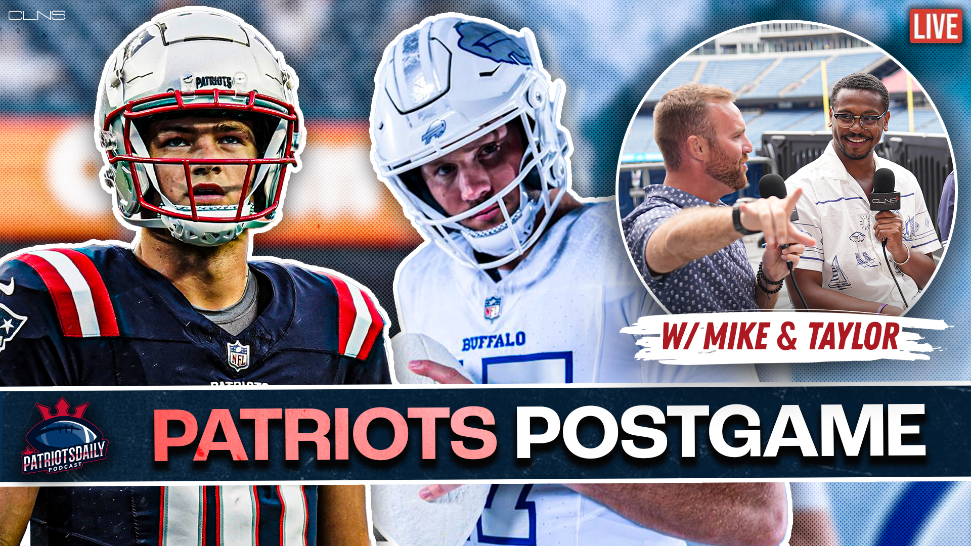 Drake Maye & New England gets Signature Win in Primetime over Buffalo episode artwork