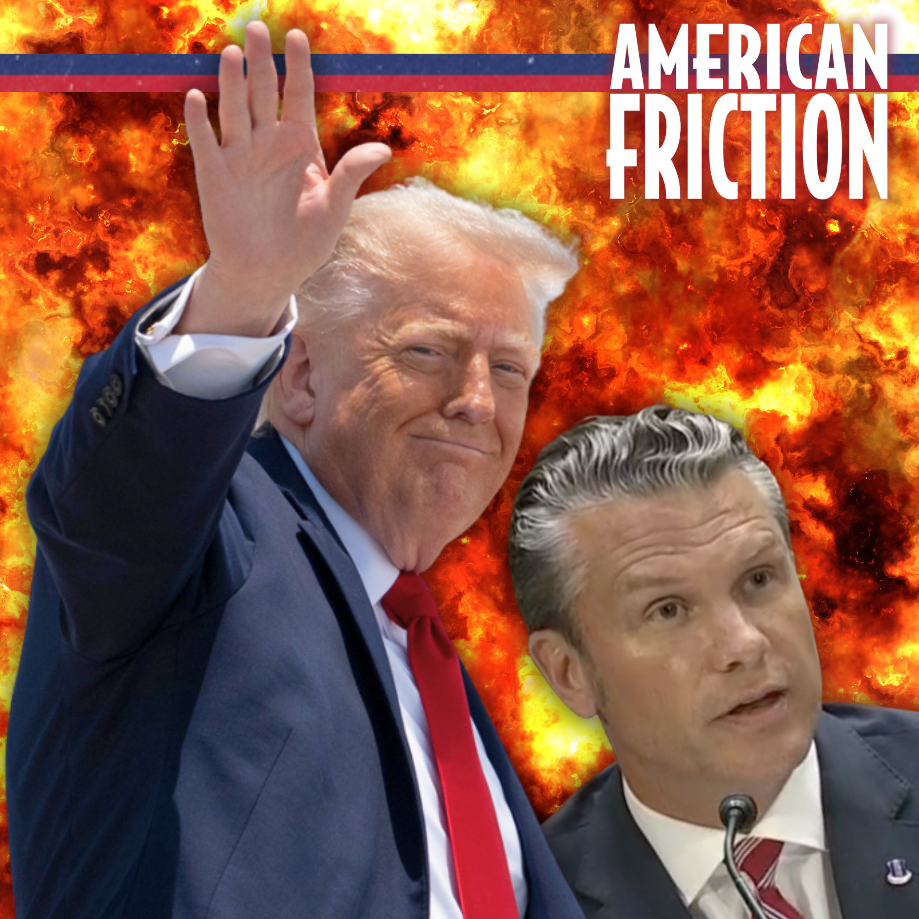 Trump and Sweaty Pete need more war money! 