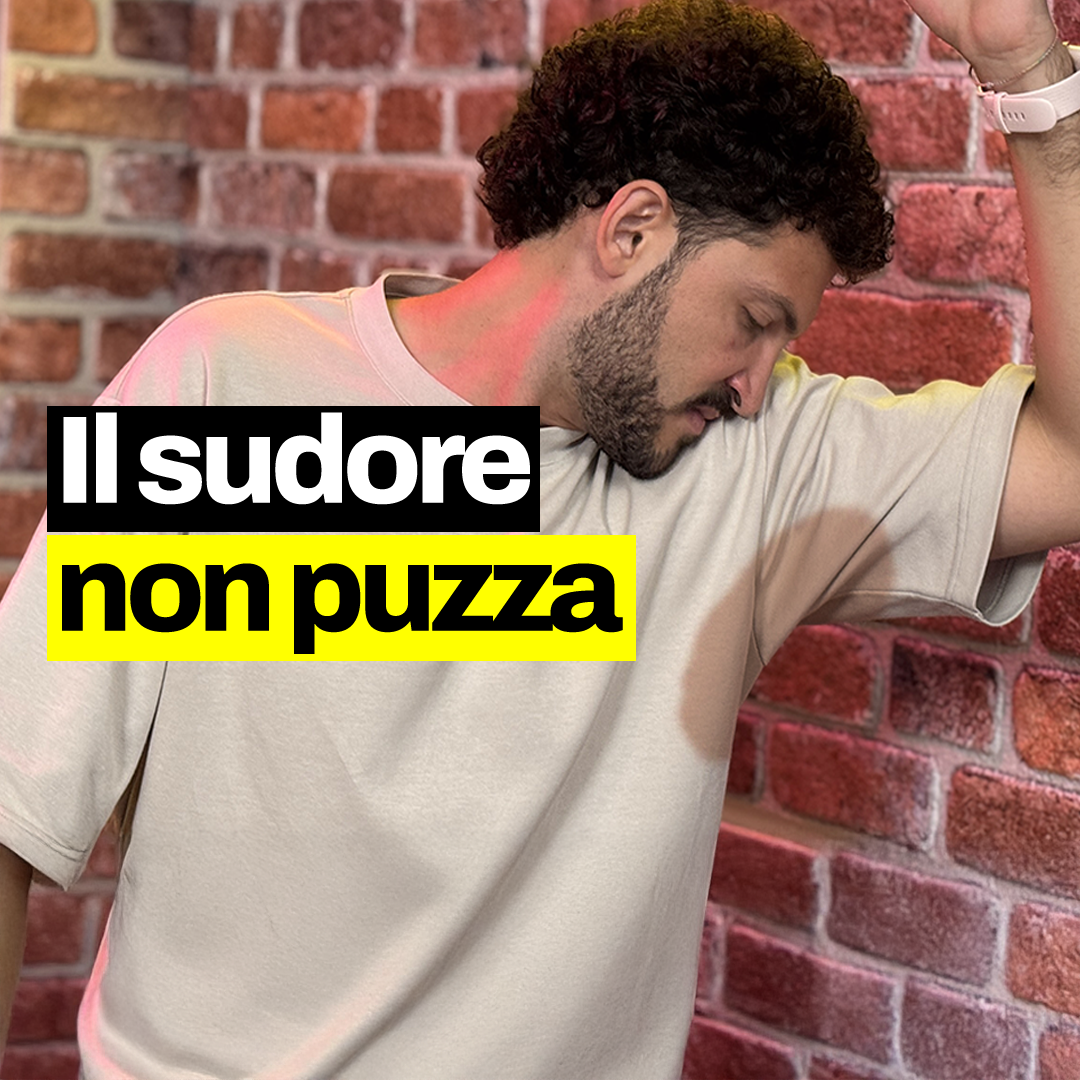 271 - Il sudore NON puzza, la colpa è dei batteri: a cosa serve e perché alcuni sudano di più