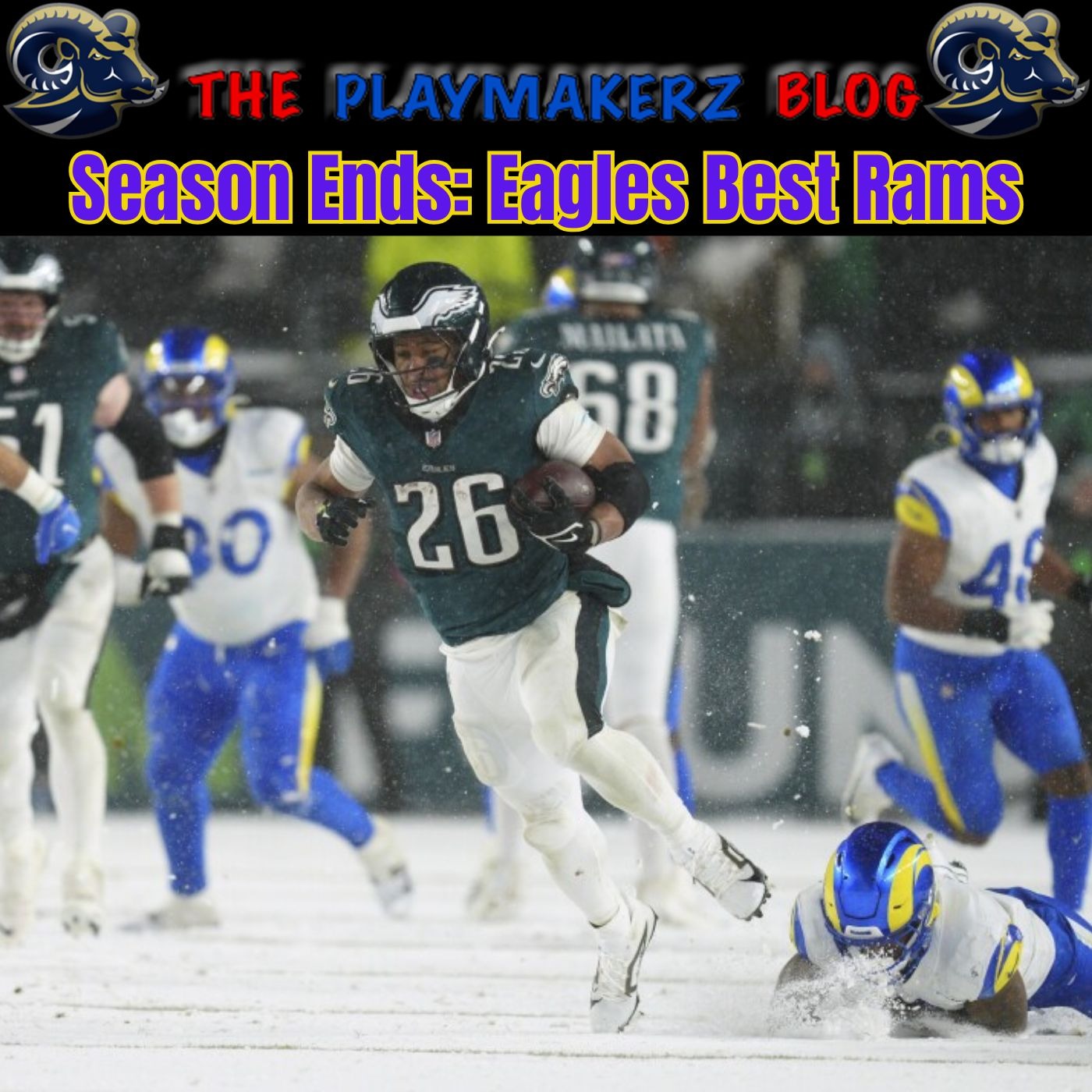 Season Ends: Eagles Best Rams