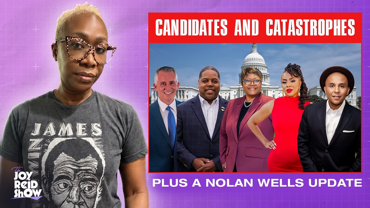 Candidates and Catastrophes | The Joy Reid Show LIVE! episode artwork