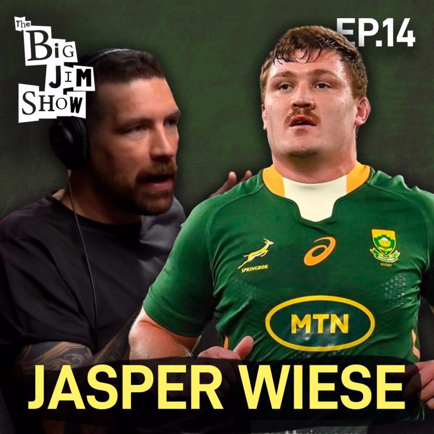 Jasper Wiese: My dad hates rugby, my run in with Franco Smith & love of getting smashed episode artwork
