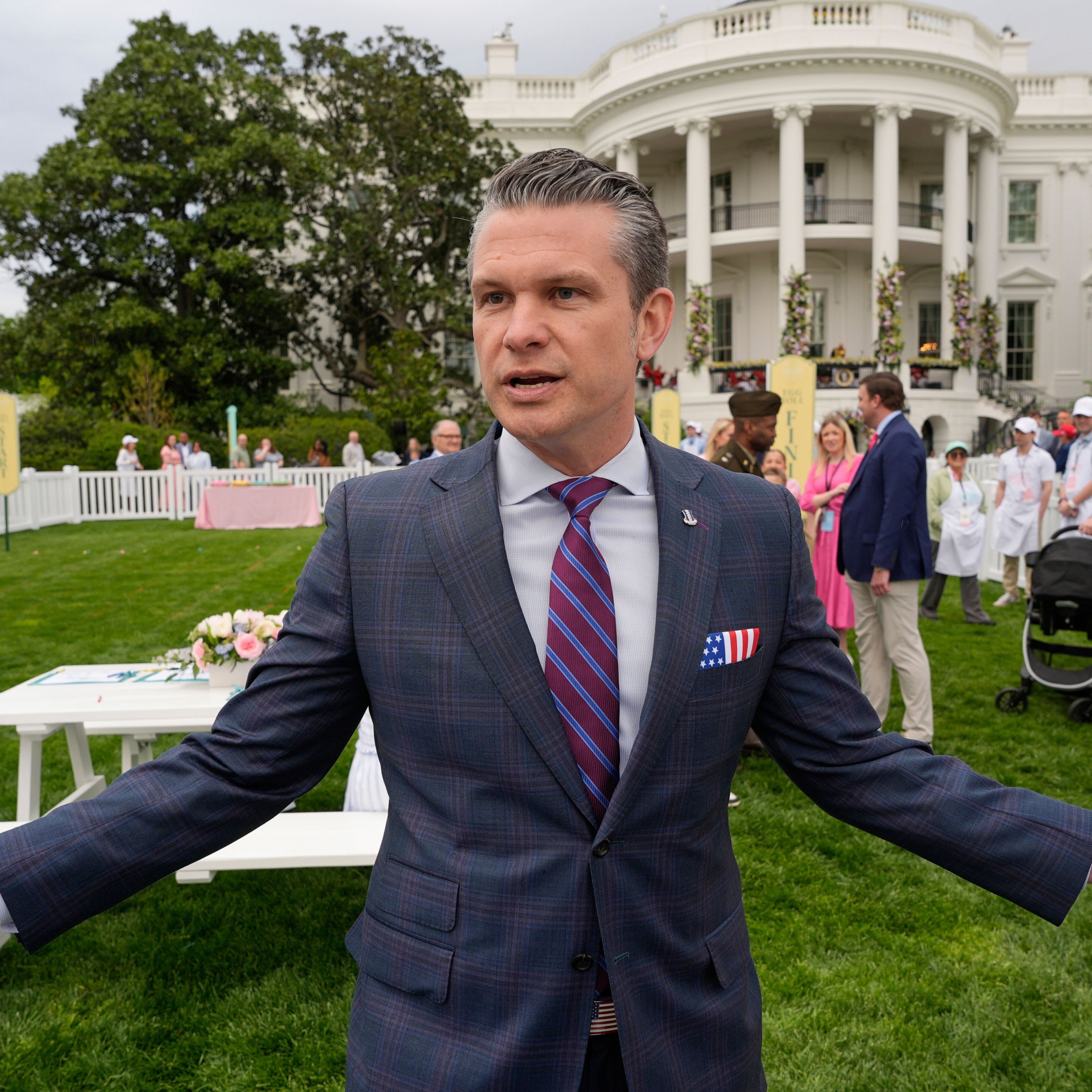 Signal Chat Fallout: Hegseth Defiant as Trump Stands By