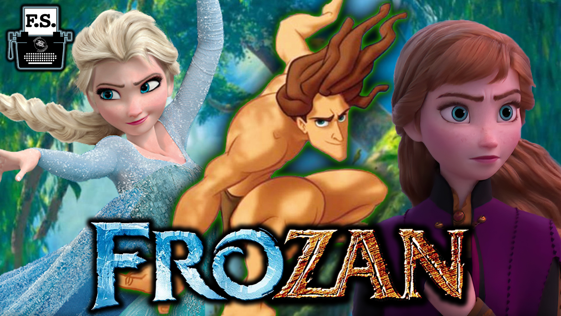 What If Tarzan Was Elsa and Anna's Brother? episode artwork
