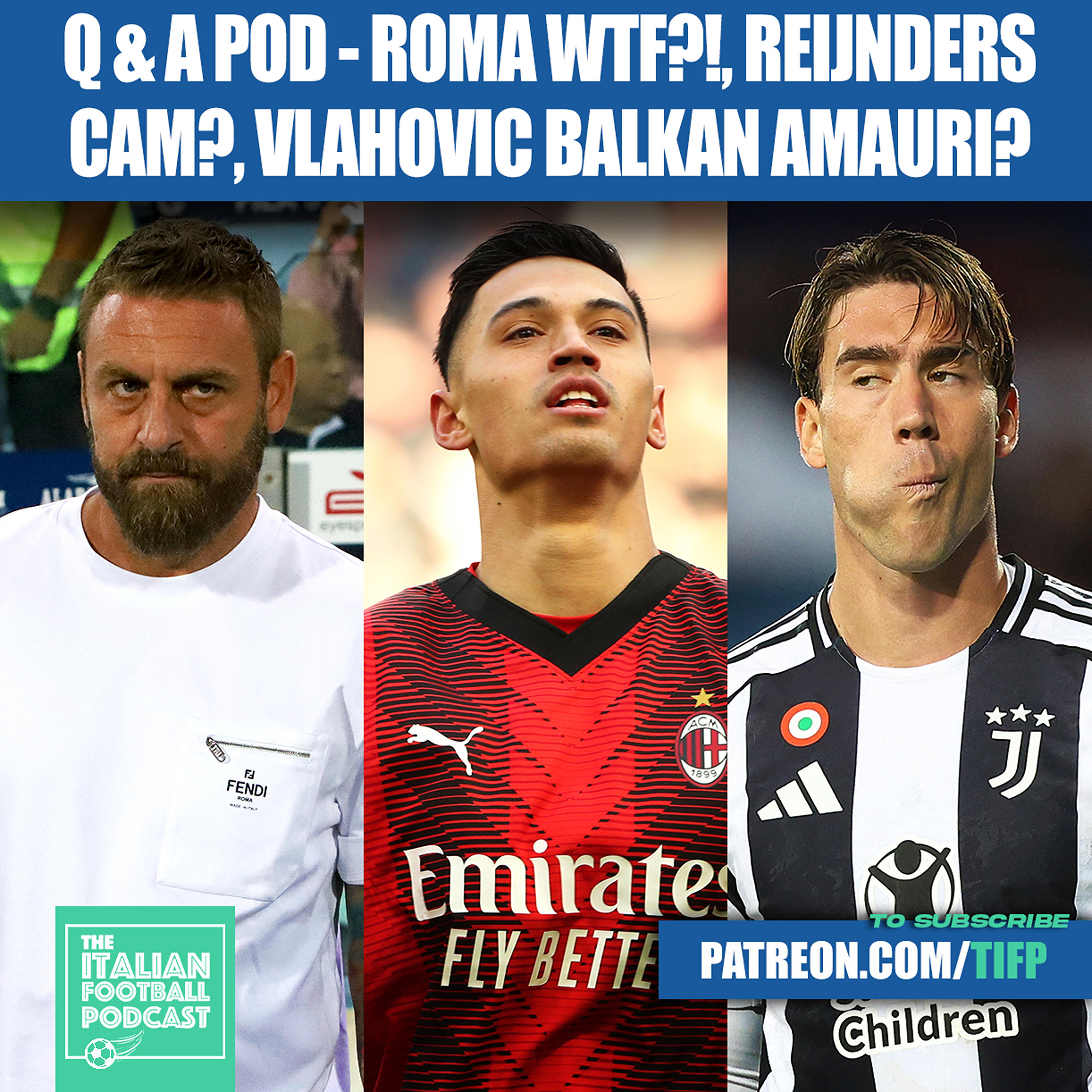 Daniele De Rossi SACKED, Ivan Juric Hired At AS Roma: What The Hell Happened & What Next? (Clip From Q & A Pod)