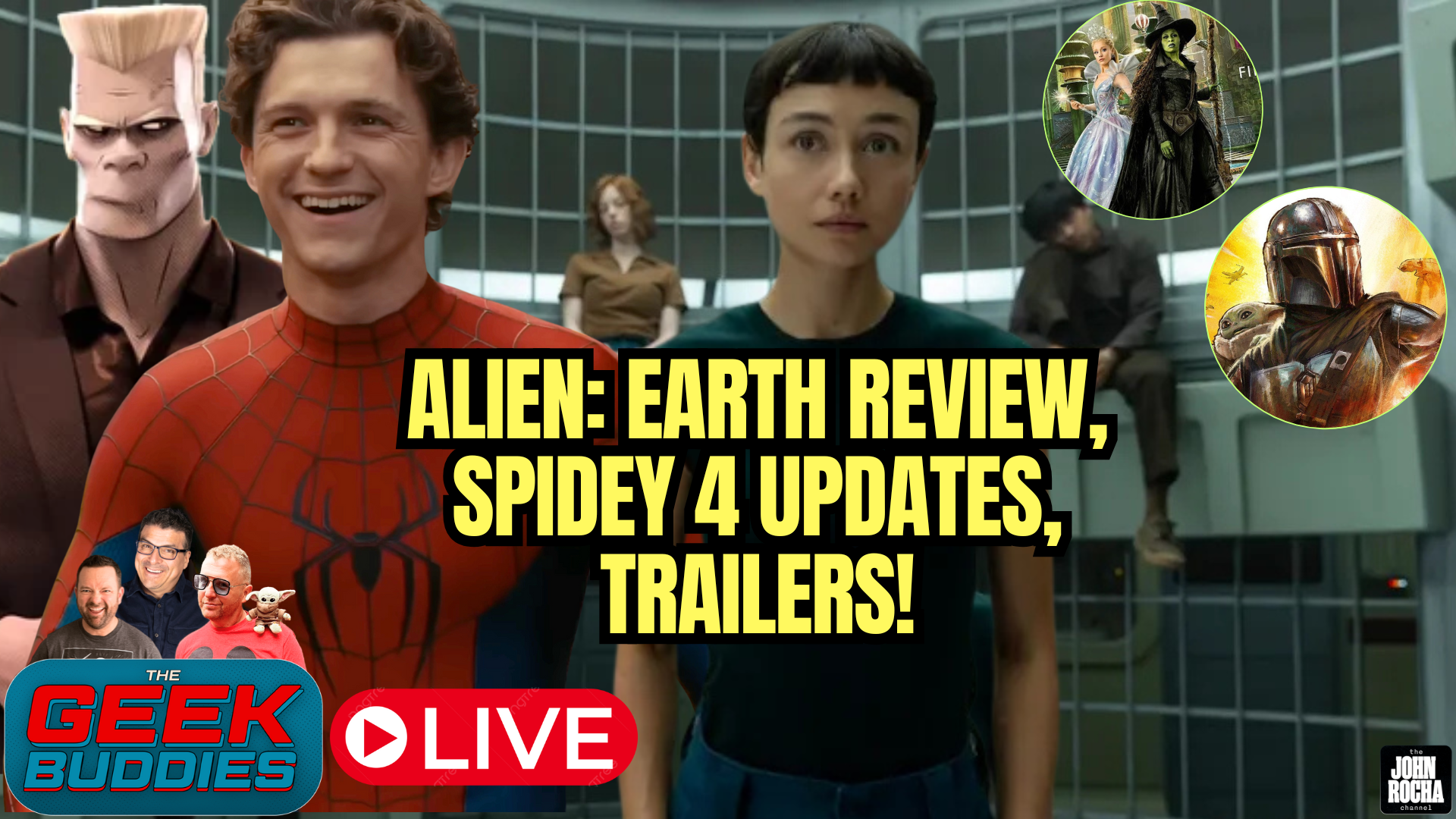 Spidey 4 and MCU News, ALIEN EARTH 1x8 Review, James Bond Update