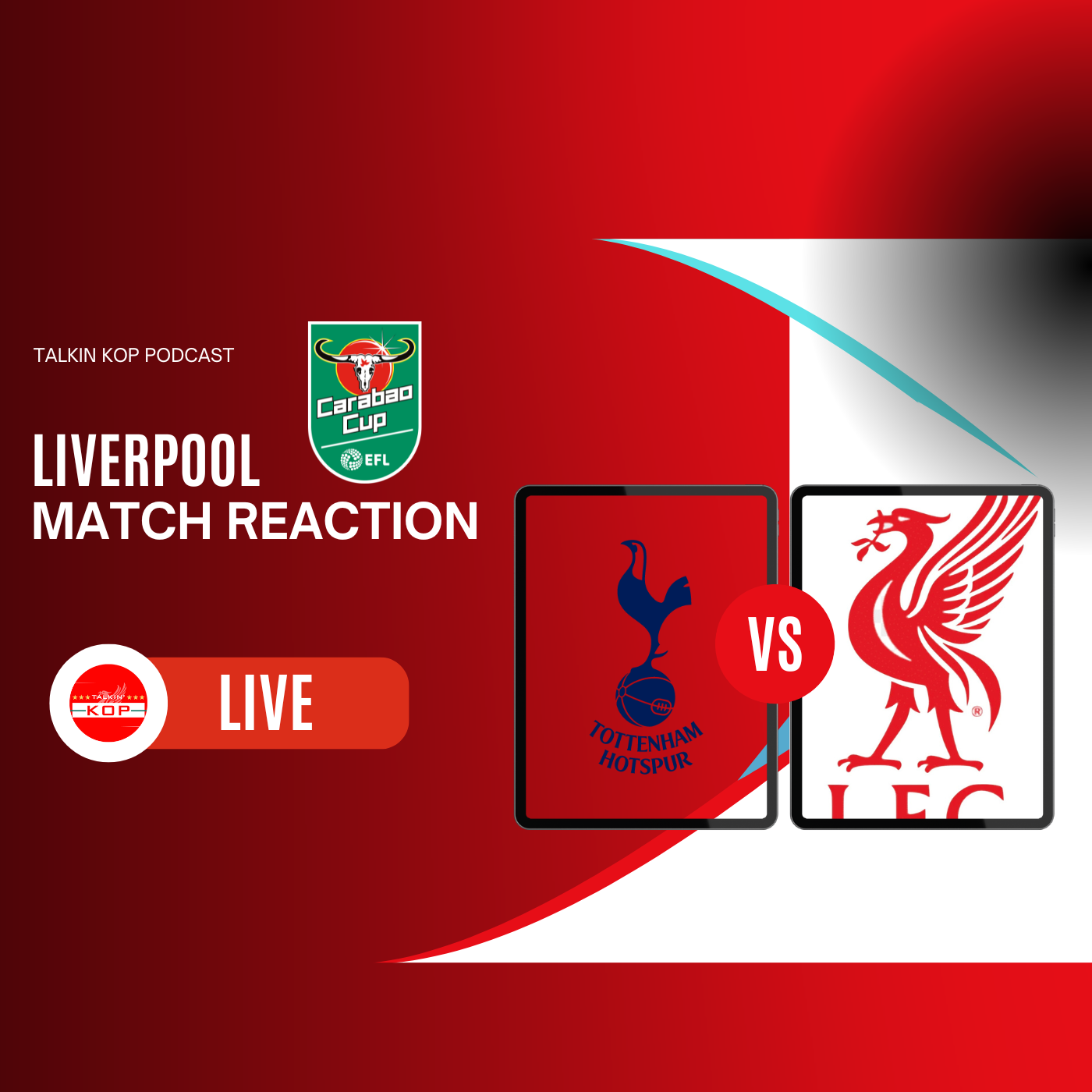 Carabao Cup Semi Final Reaction | Spurs 1 Liverpool 0 episode artwork