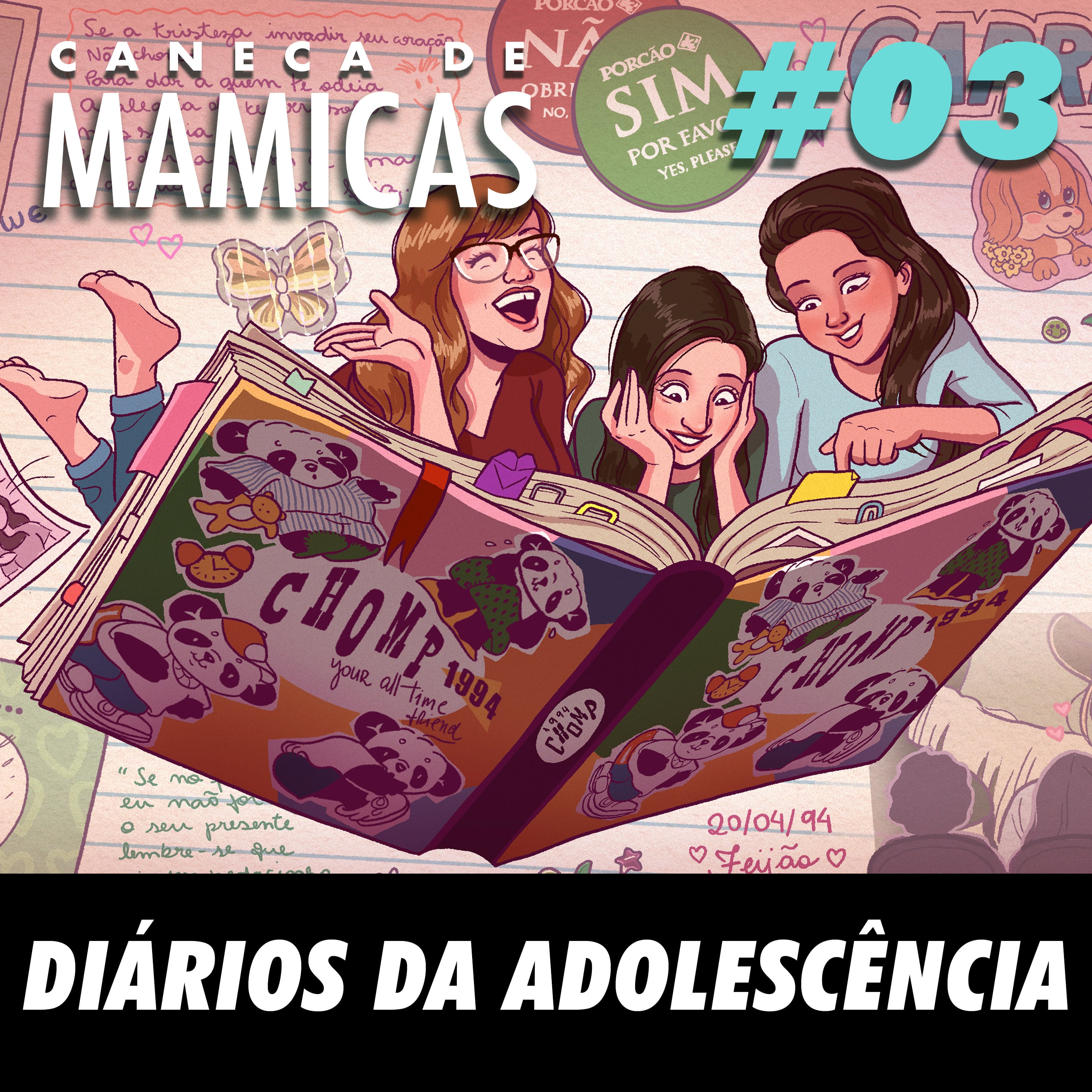 Caneca de Mamicas 03 - Diários da adolescência episode artwork