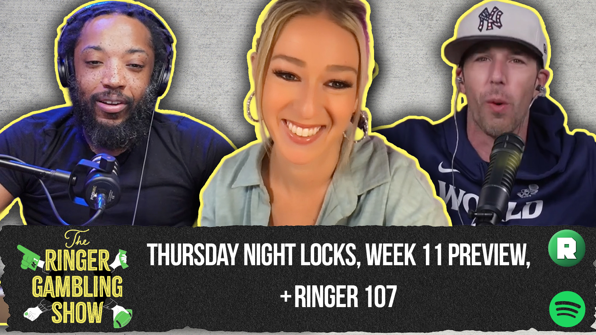 Thursday Night Best Bets, Week 11 Preview, and Weekend Locks | The Ringer Gambling Show