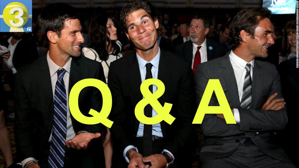 Three — A Tennis Show