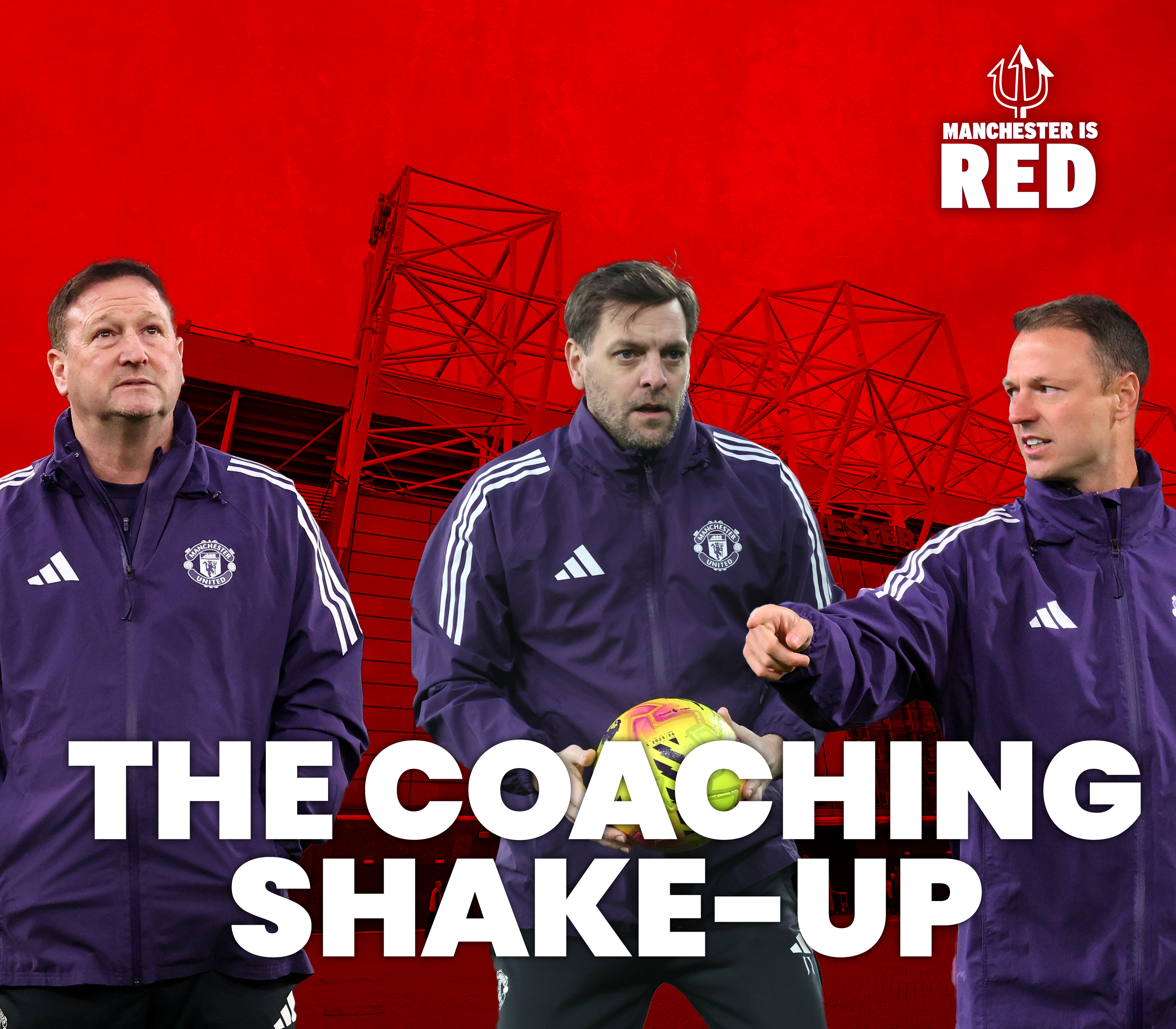 Steve Holland, Jonathan Woodgate, and Jonny Evans: the coaching shake-up under Michael Carrick