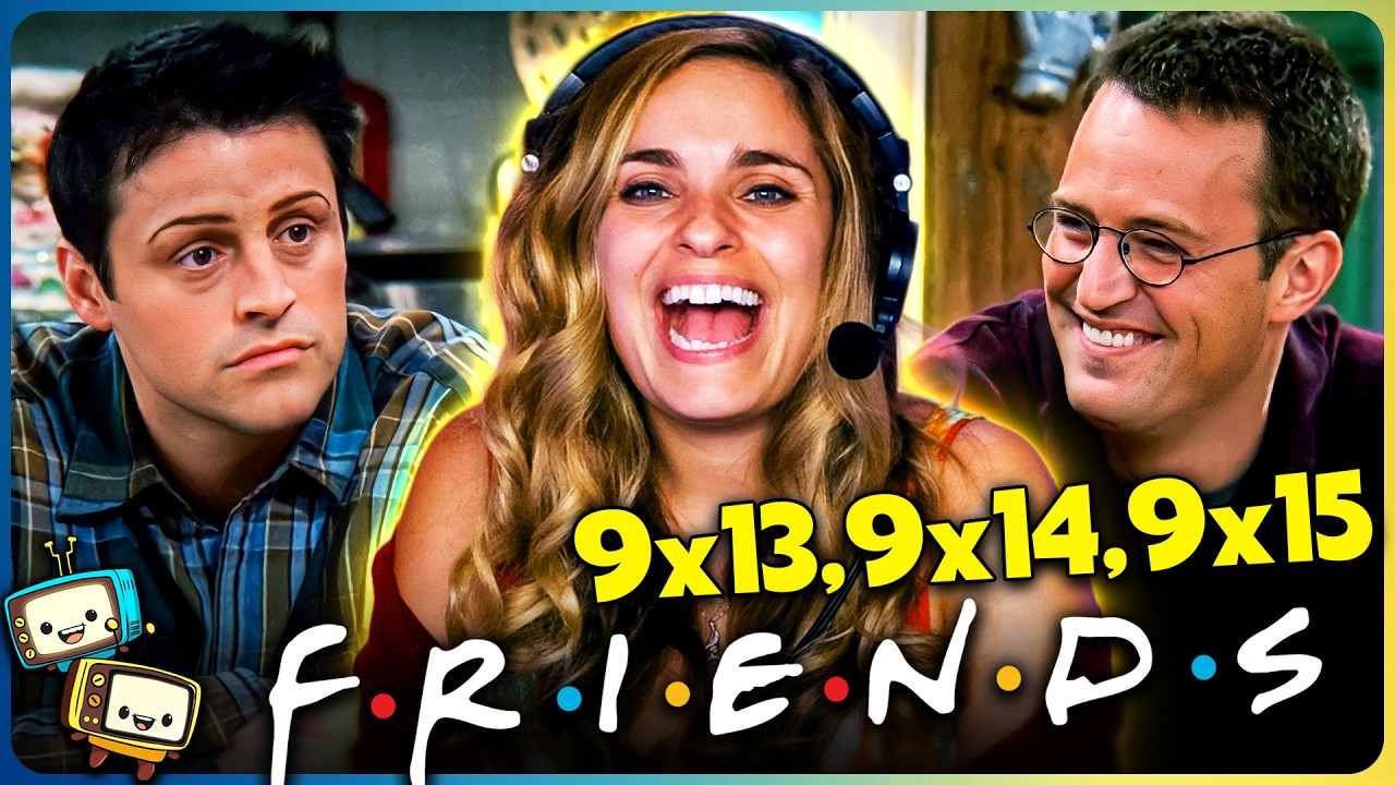 FRIENDS (2002) Season 9 Episodes 9x13, 9x14 & 9x15 Reaction! | First Time Watch! episode artwork