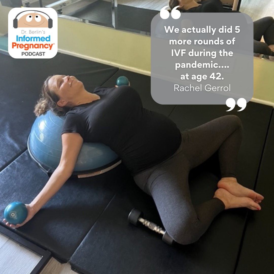 Ep. 396 First Baby After 40 with Rachel Gerrol