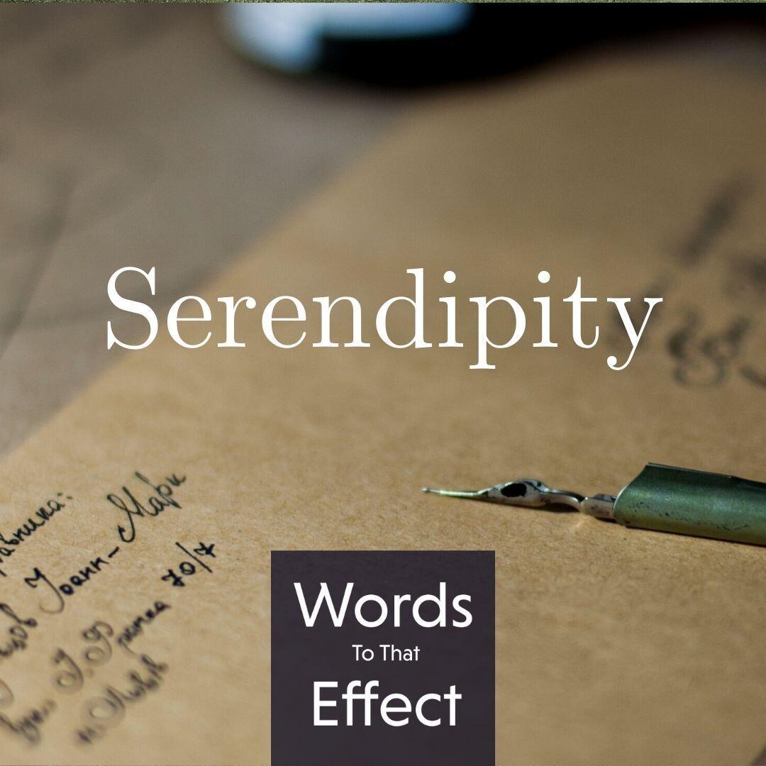 A Word To That Effect: Serendipity (Bonus Ep) podcast artwork
