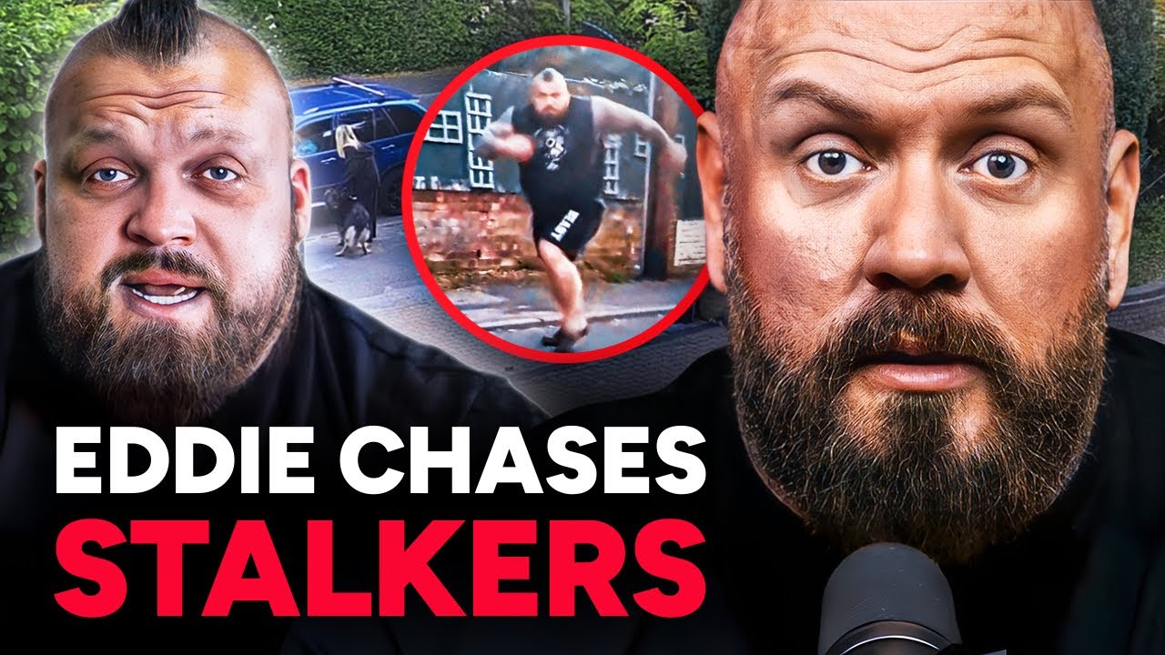 Eddie Hall CONFRONTS Stalkers in Viral Street Row!