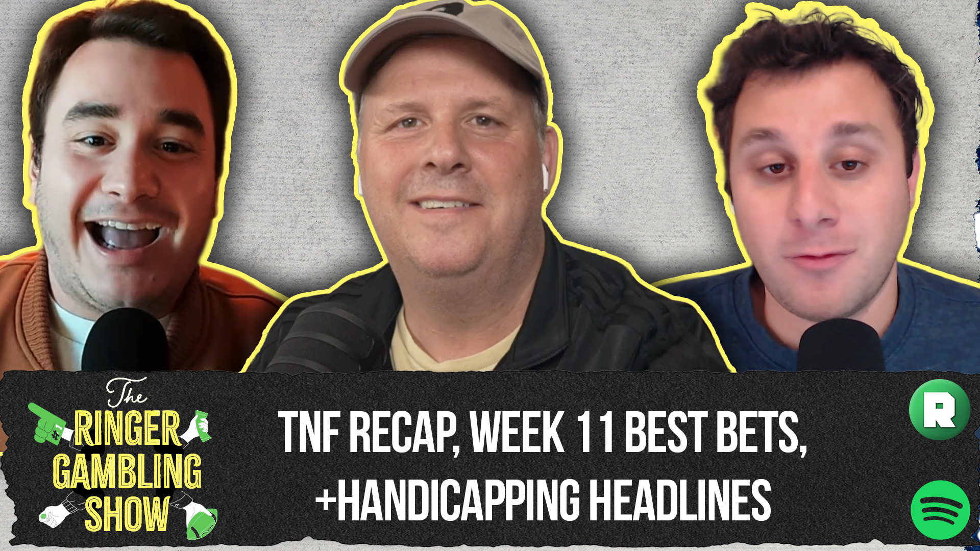 'TNF' Recap, Week 11 Best Bets, and Best Week 12 College Games | The Ringer Gambling Show