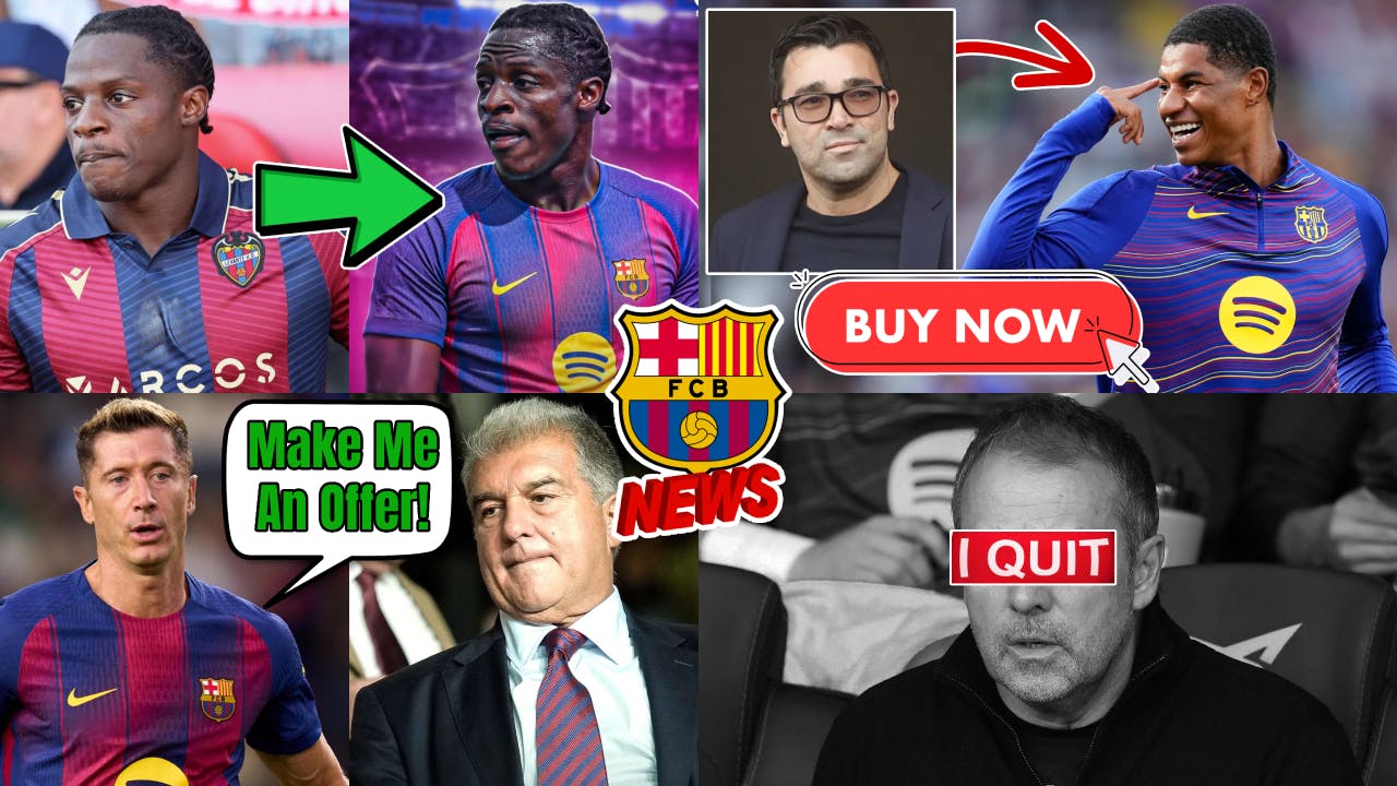 Etta Eyong TOP TARGET💣| Rashford Purchase OPTION🚨| Lewandowski Future STALL📝| Flick Wants To LEAVING👋 Etta Eyong TOP TARGET💣| Rashford Purchase OPTION🚨| Lewandowski Future STALL📝| Flick Wants To LEAVING👋